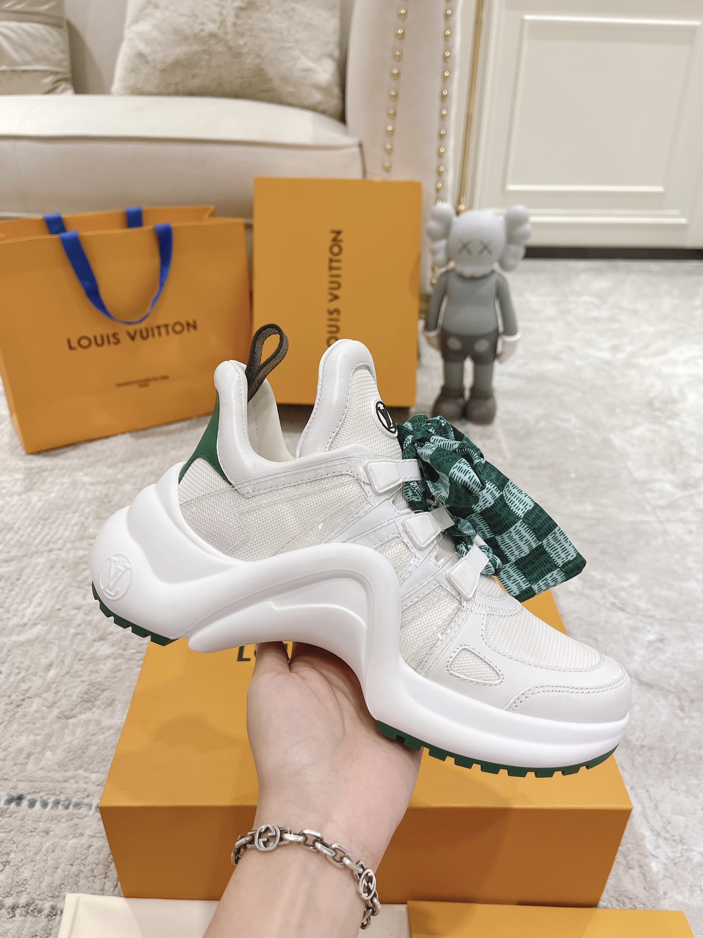 Louis Vuitton Archlight Donkey Brand Louis Vuitton Casual Sports Dad Shoes