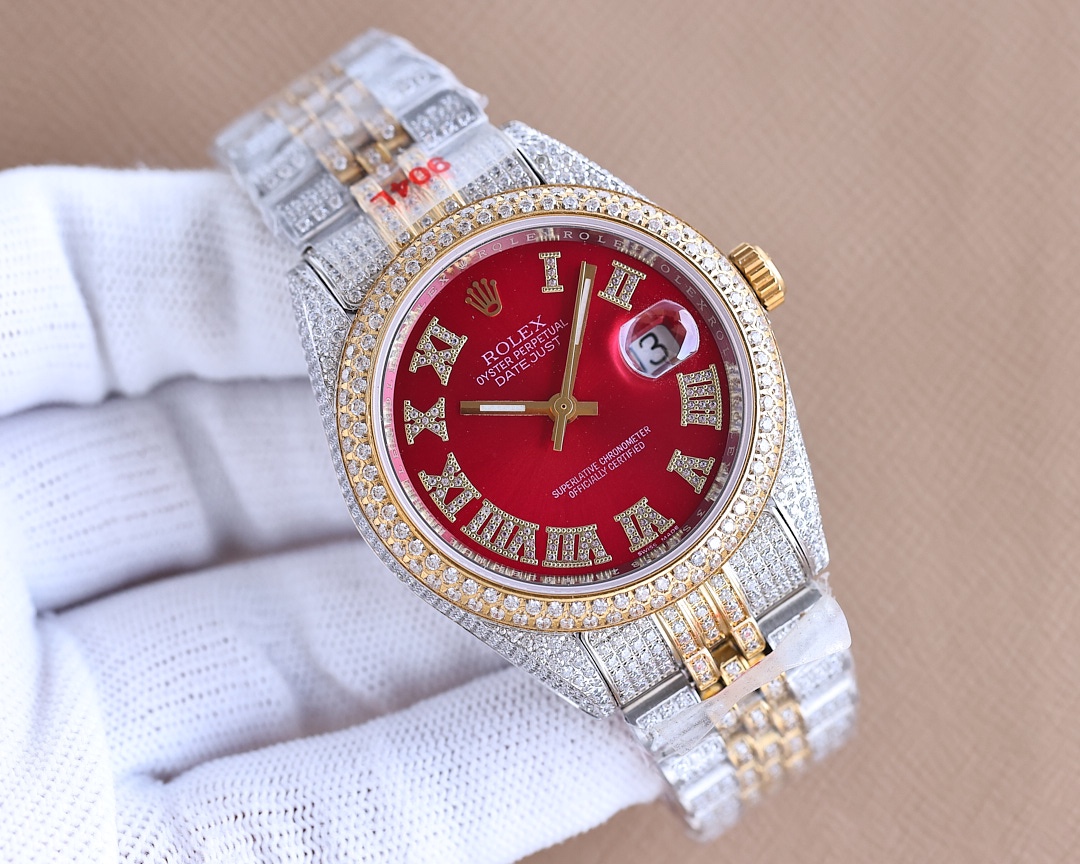 Rolex full diamond model