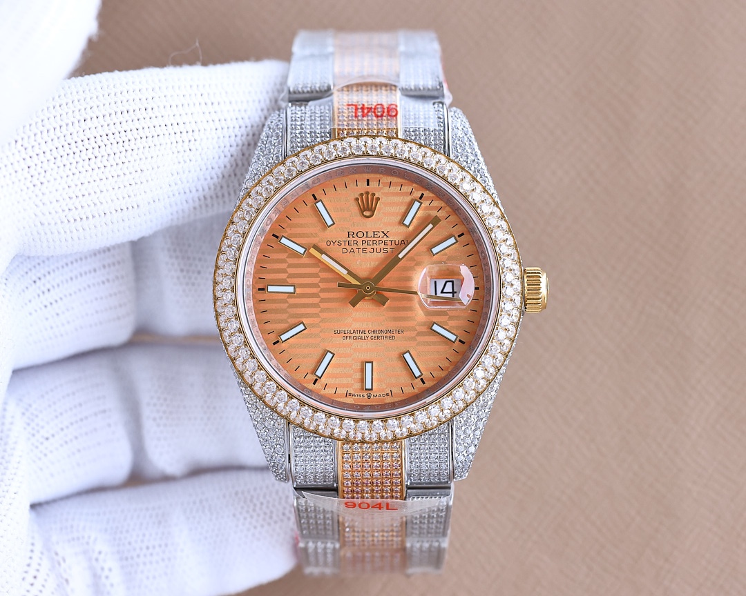 Rolex full diamond model
