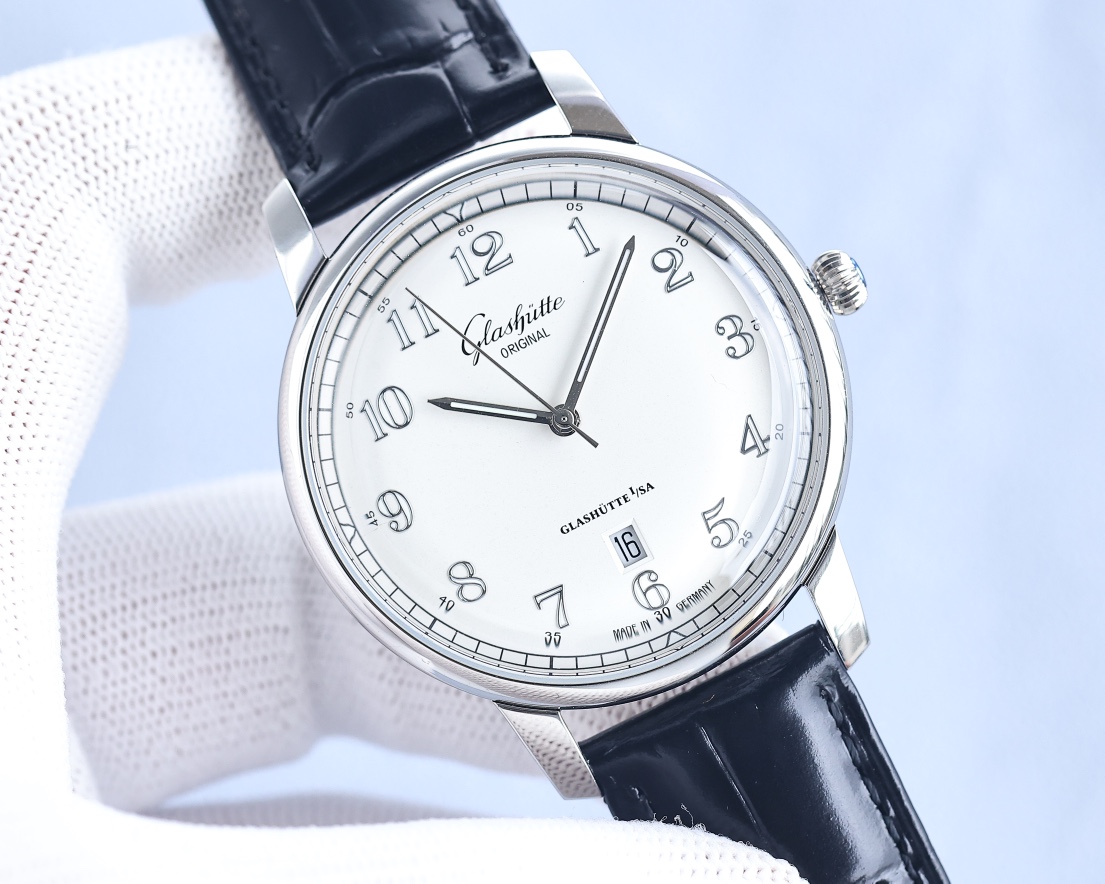 Glashütte TW Glashütte Original Councillor Model 1-36-01 Original Open Model Copy