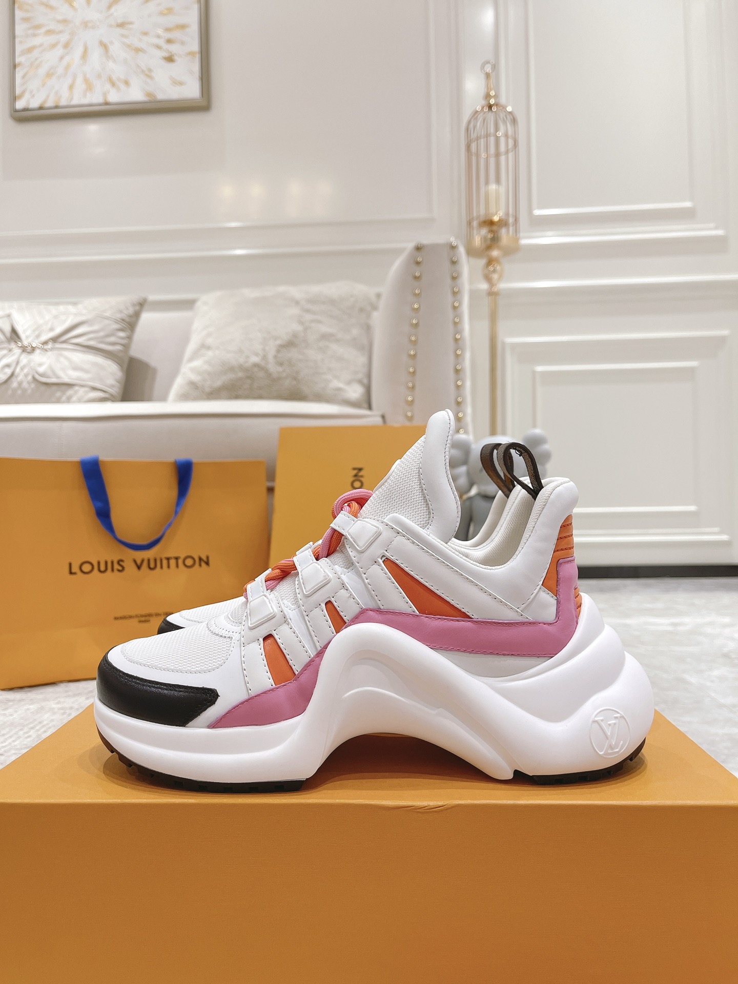 Louis Vuitton Archlight Donkey Brand Louis Vuitton Casual Sports Dad Shoes