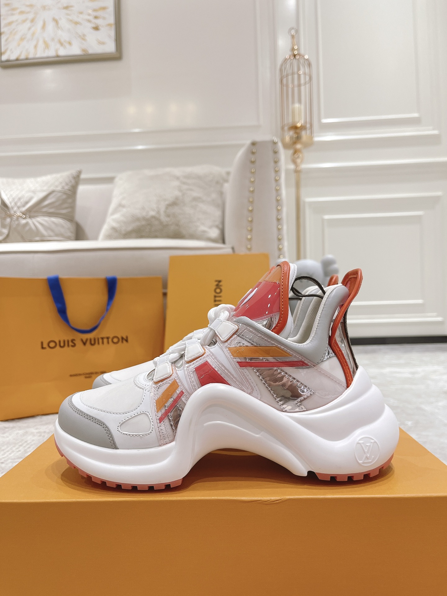 Louis Vuitton Archlight Donkey Brand Louis Vuitton Casual Sports Dad Shoes