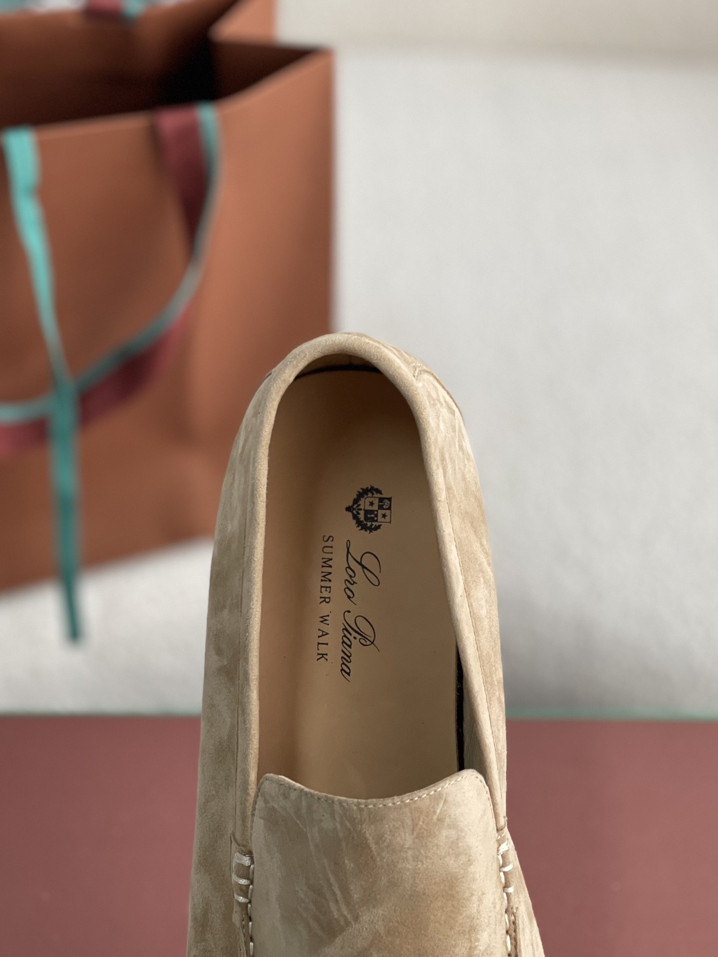 Loro Piana Summer Charms Walk Moccasin Shoes