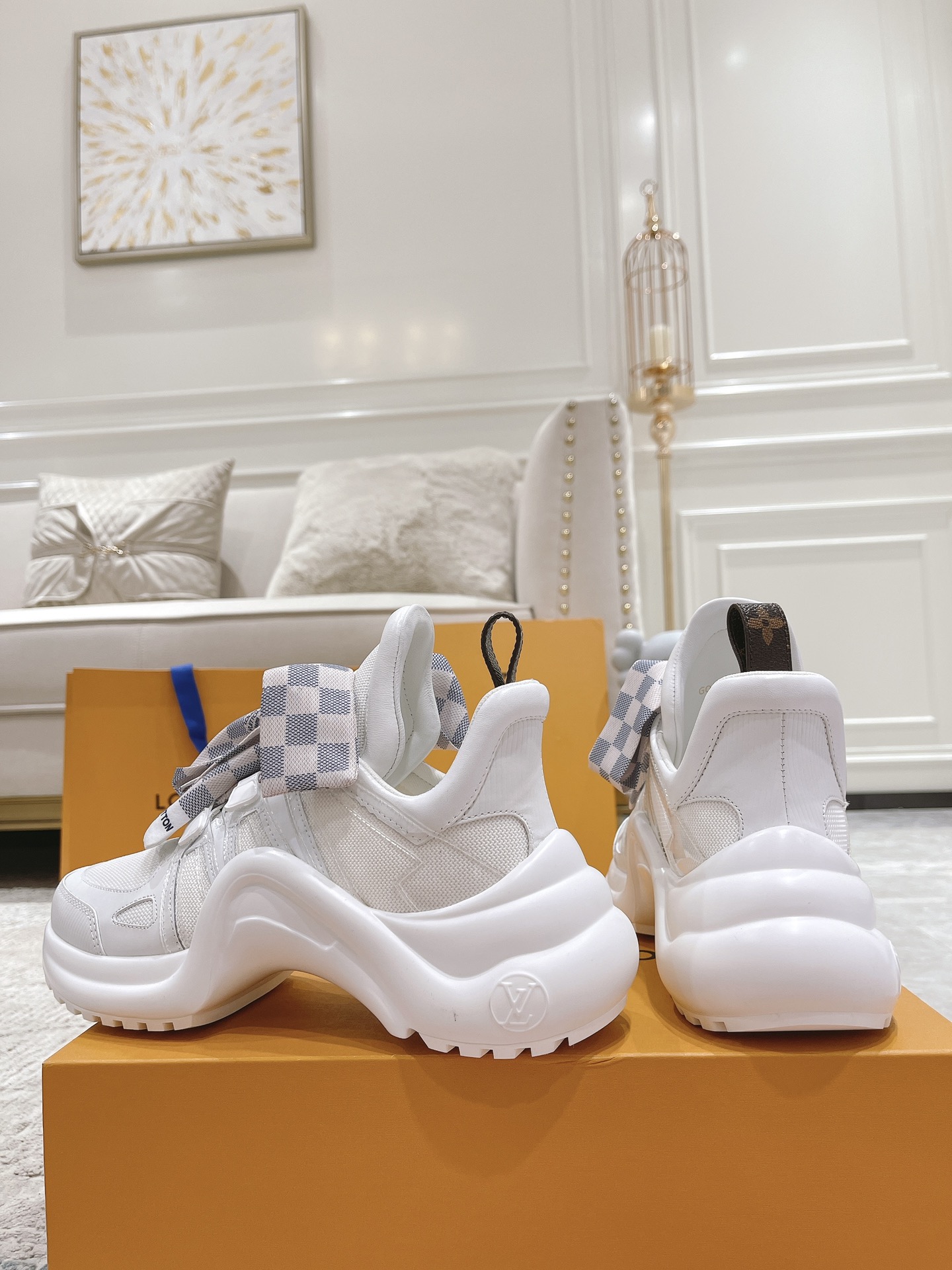 Louis Vuitton Archlight Donkey Brand Louis Vuitton Casual Sports Dad Shoes