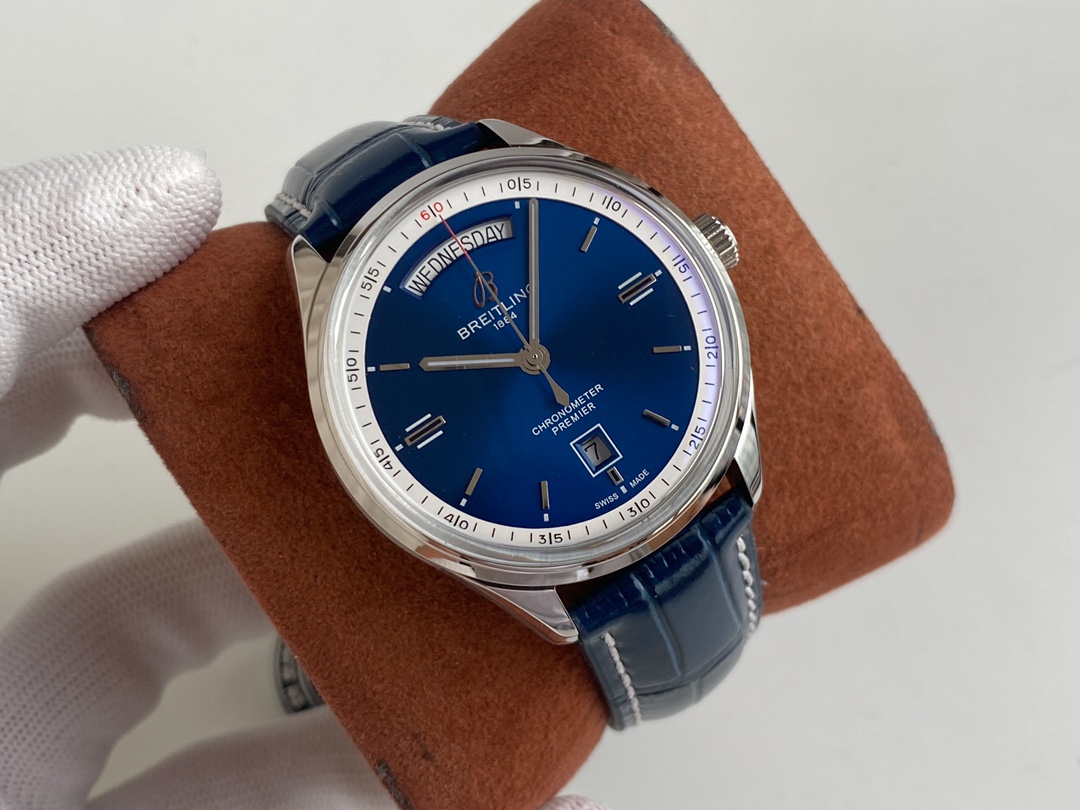 Breitling - Puia Automatic 316L steel CNC polished to perfection