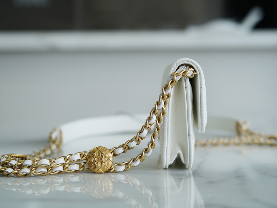 𝗖𝗛𝗔𝗘𝗡𝗟✦𝟮𝟮A Advanced Handcraft Workshop gold coin woc mini white