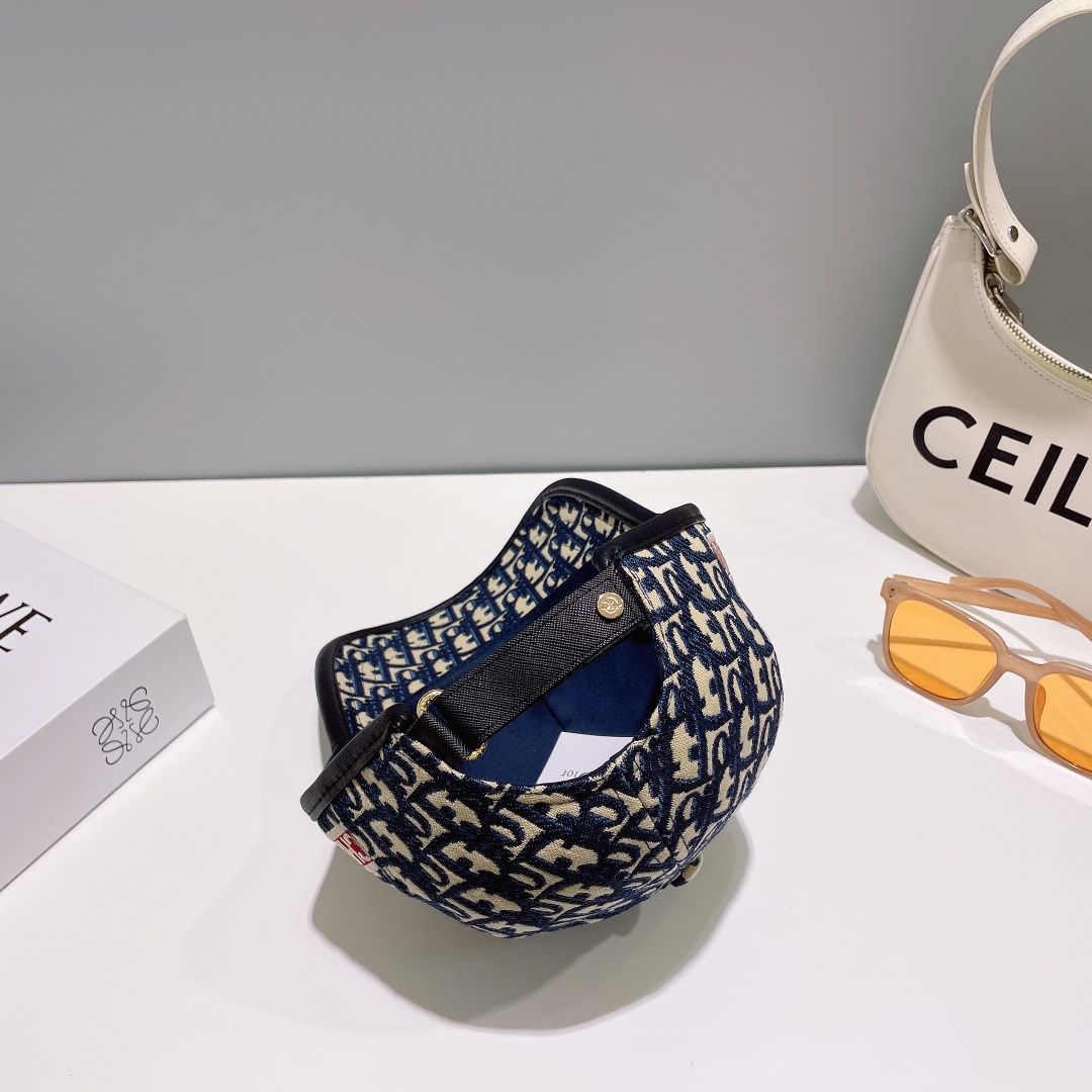 Dior (Dior) new original single embroidery baseball cap