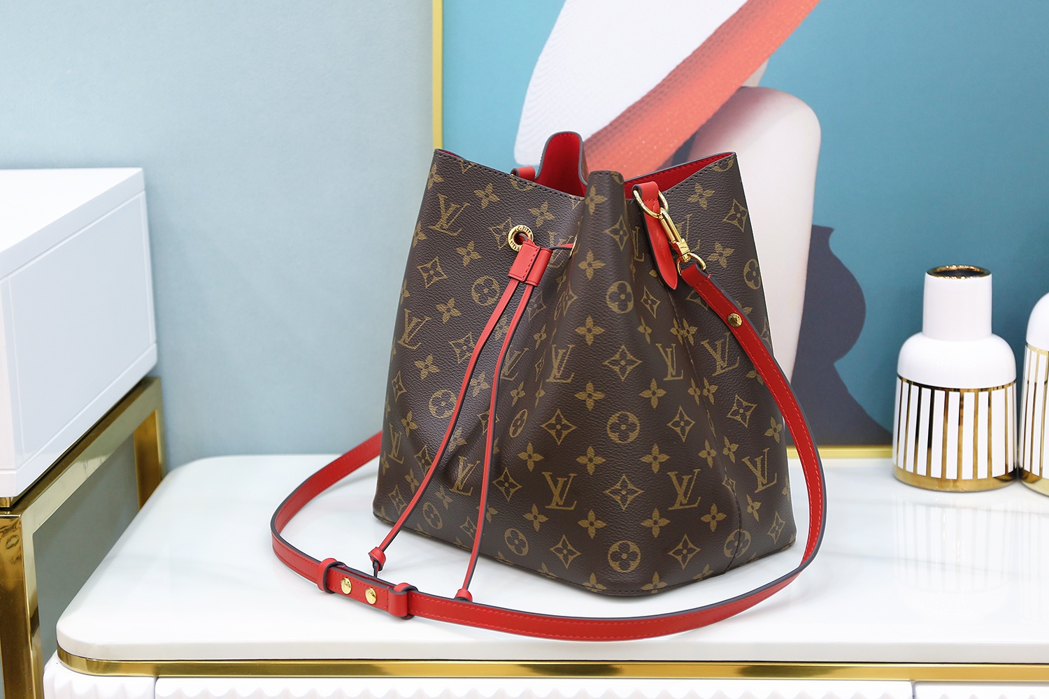 Louis Vuitton 𝙉𝙀𝙊𝙉𝙊🇫🇷French original material M44021