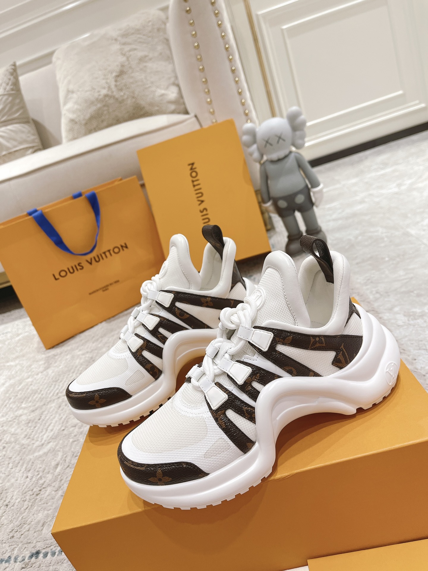 Louis Vuitton Archlight Donkey Brand Louis Vuitton Casual Sports Dad Shoes