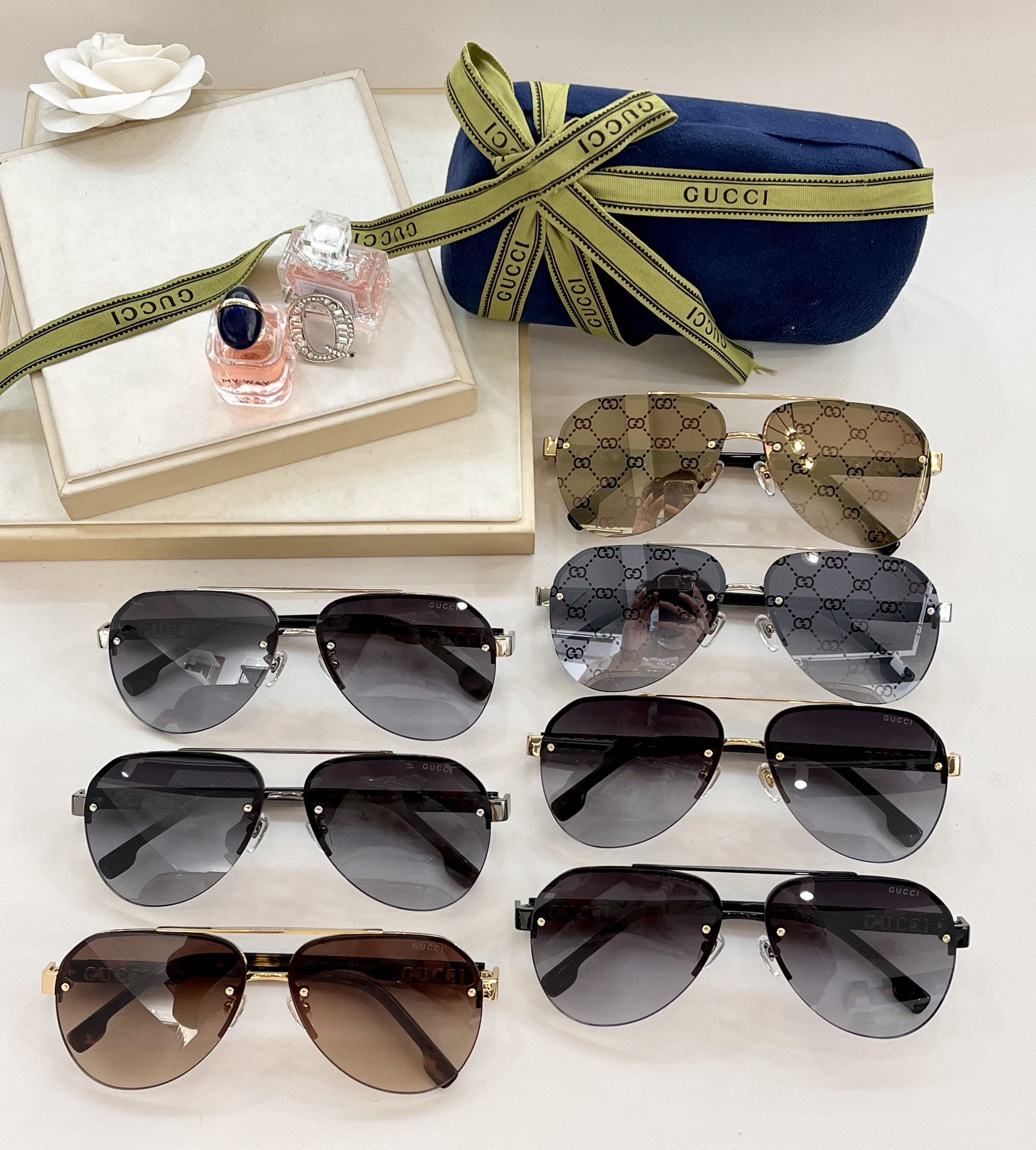 GUCCI Pilot style GG1233