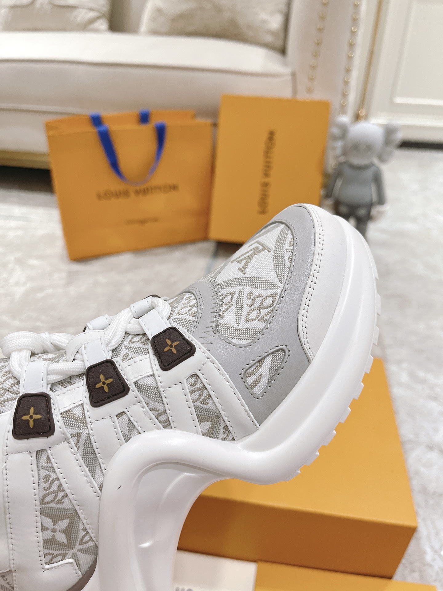 Louis Vuitton Archlight Donkey Brand Louis Vuitton Casual Sports Dad Shoes