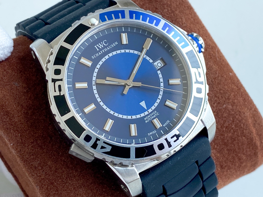 IWC- Fine men's watches Imported Citizen mechanical movement, top 316 stainless steel case and strap