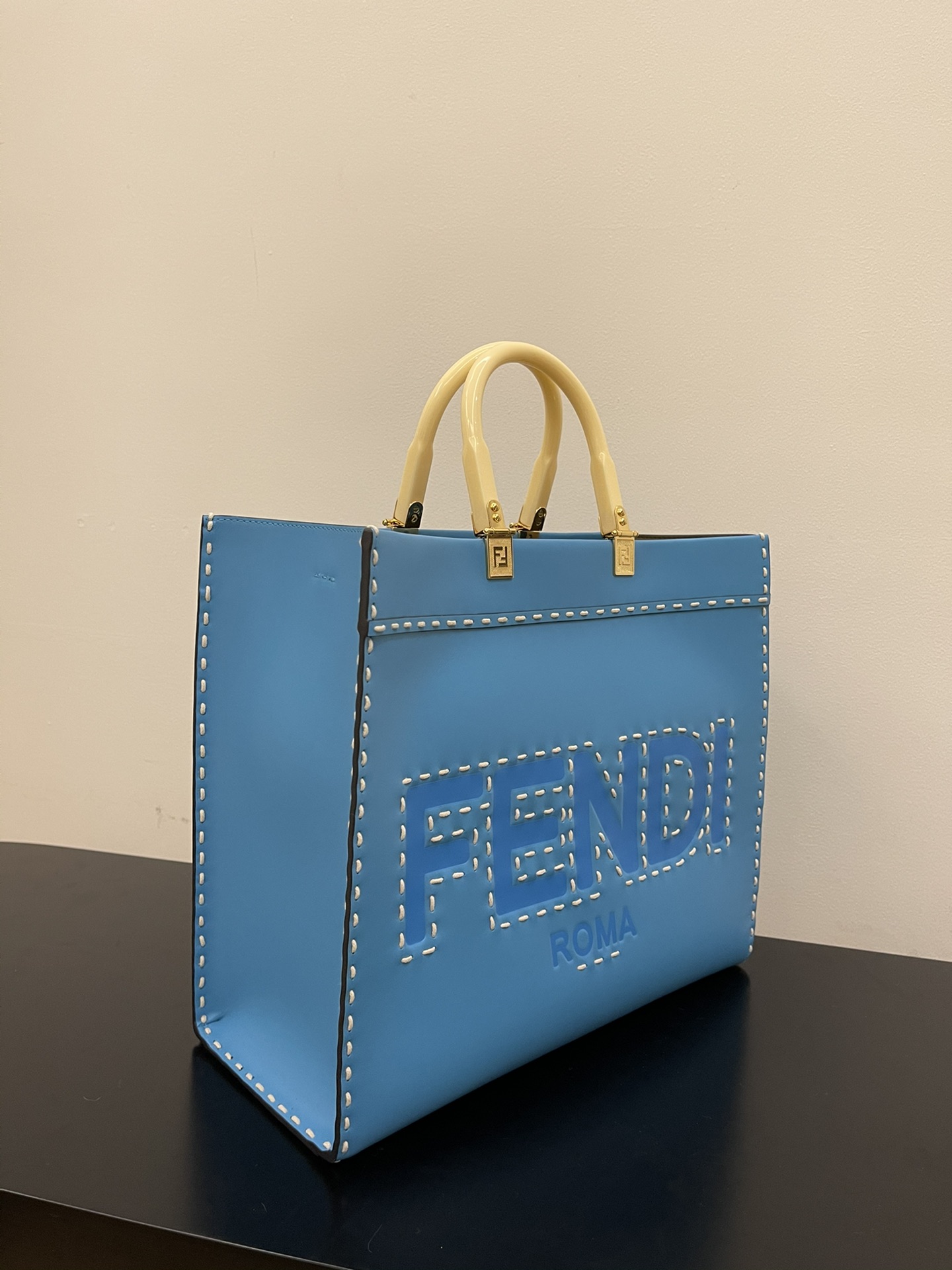 FENDI small new size shine tote 