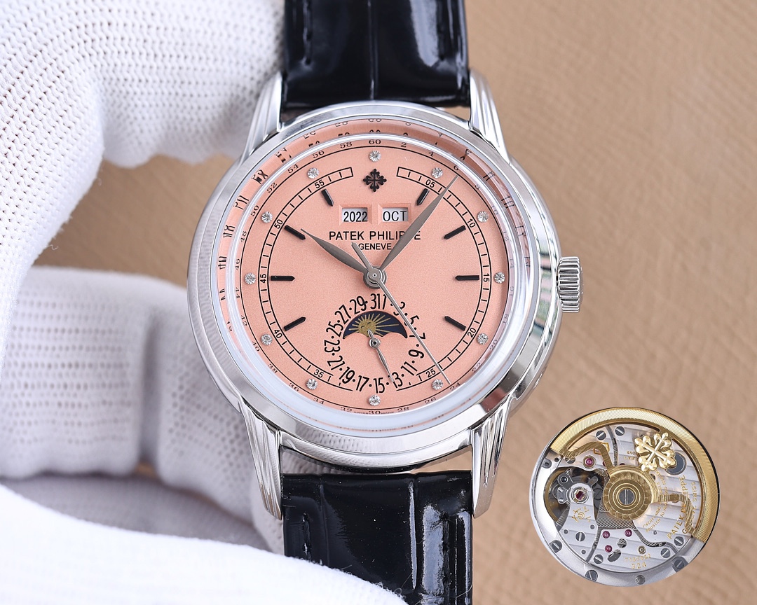 Patek Philippe One-piece stamped double-layer stainless steel case