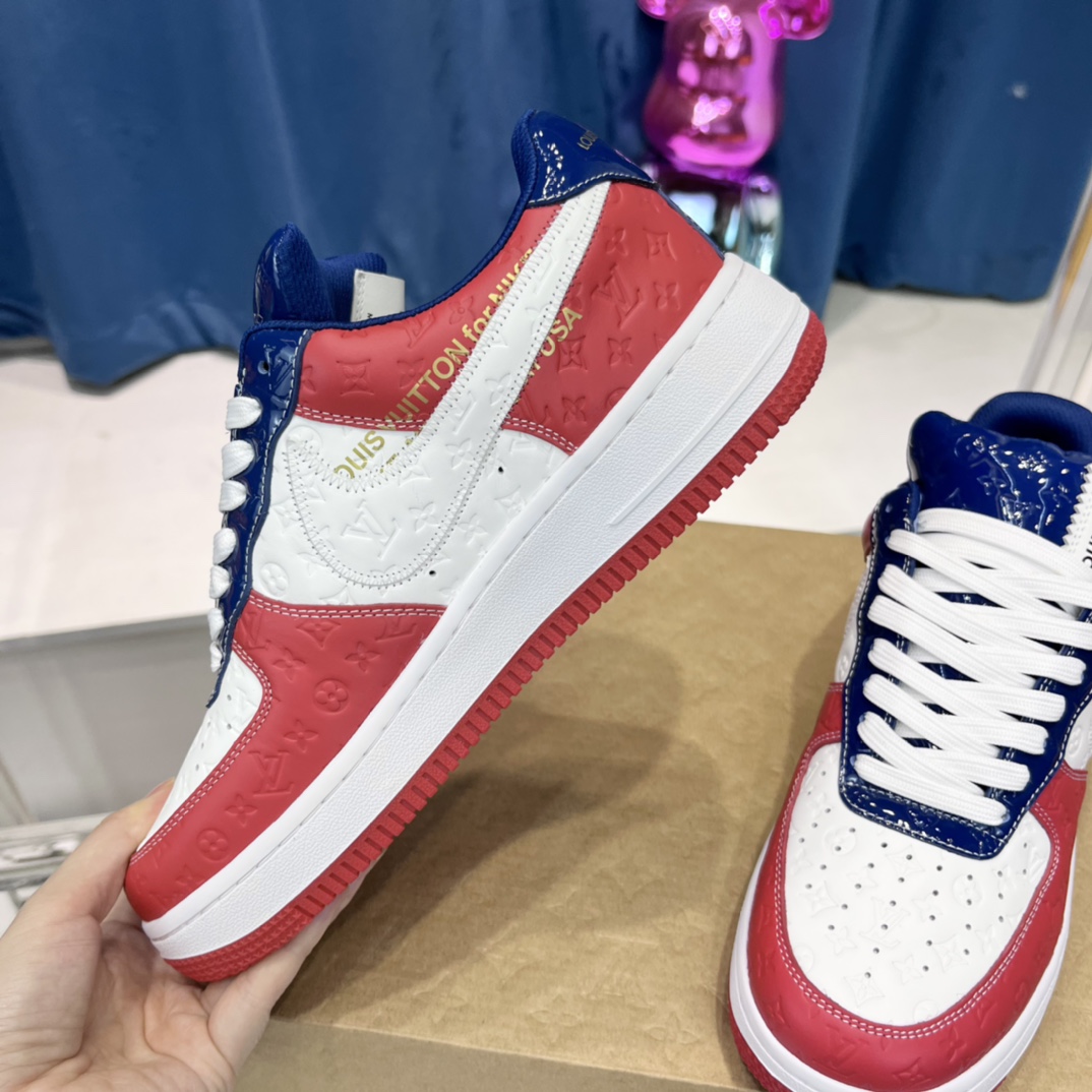Louis Vuitton x NIKE Air force1 22ss Heavy Joint