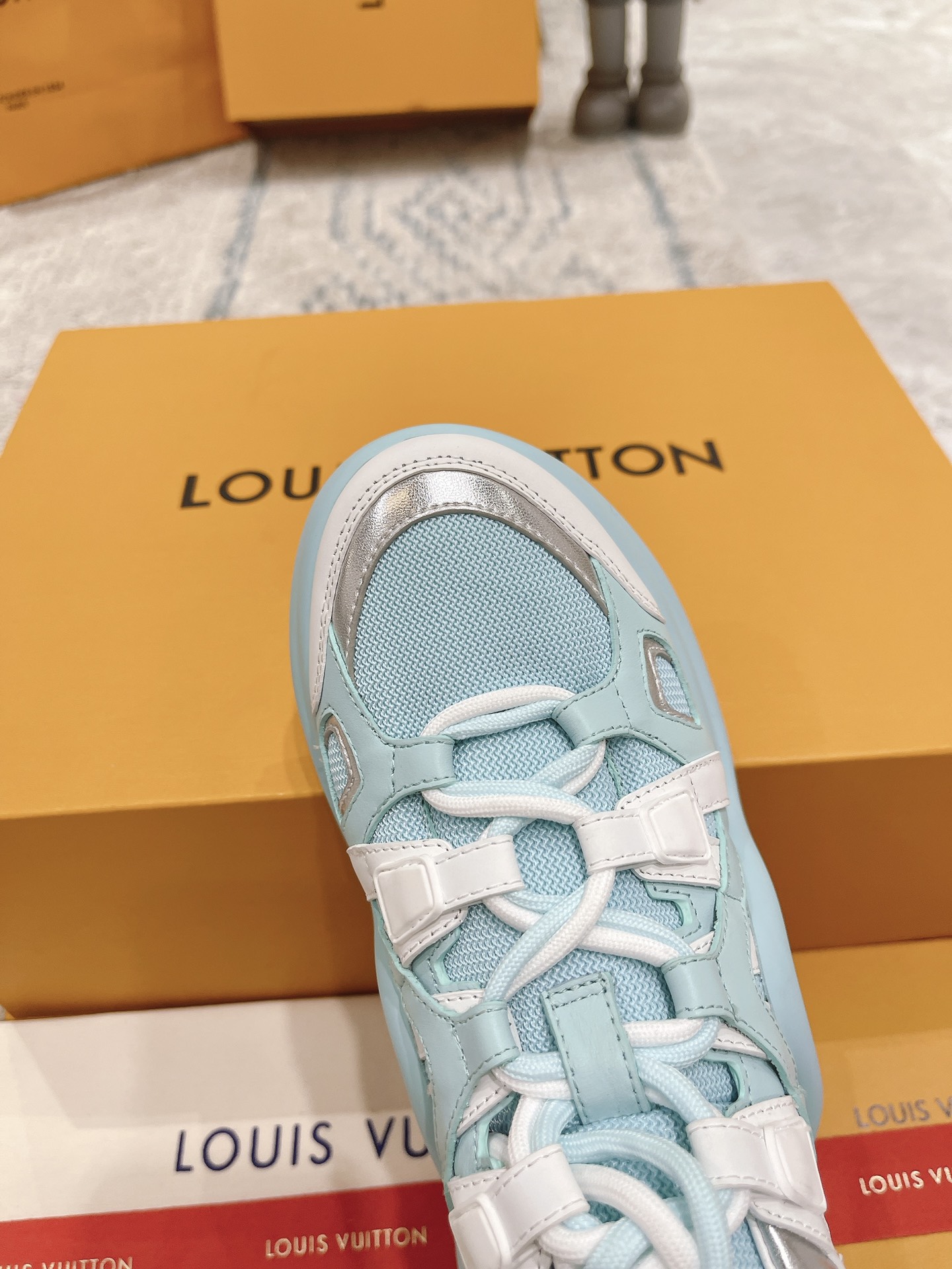 Louis Vuitton Archlight Donkey Brand Louis Vuitton Casual Sports Dad Shoes