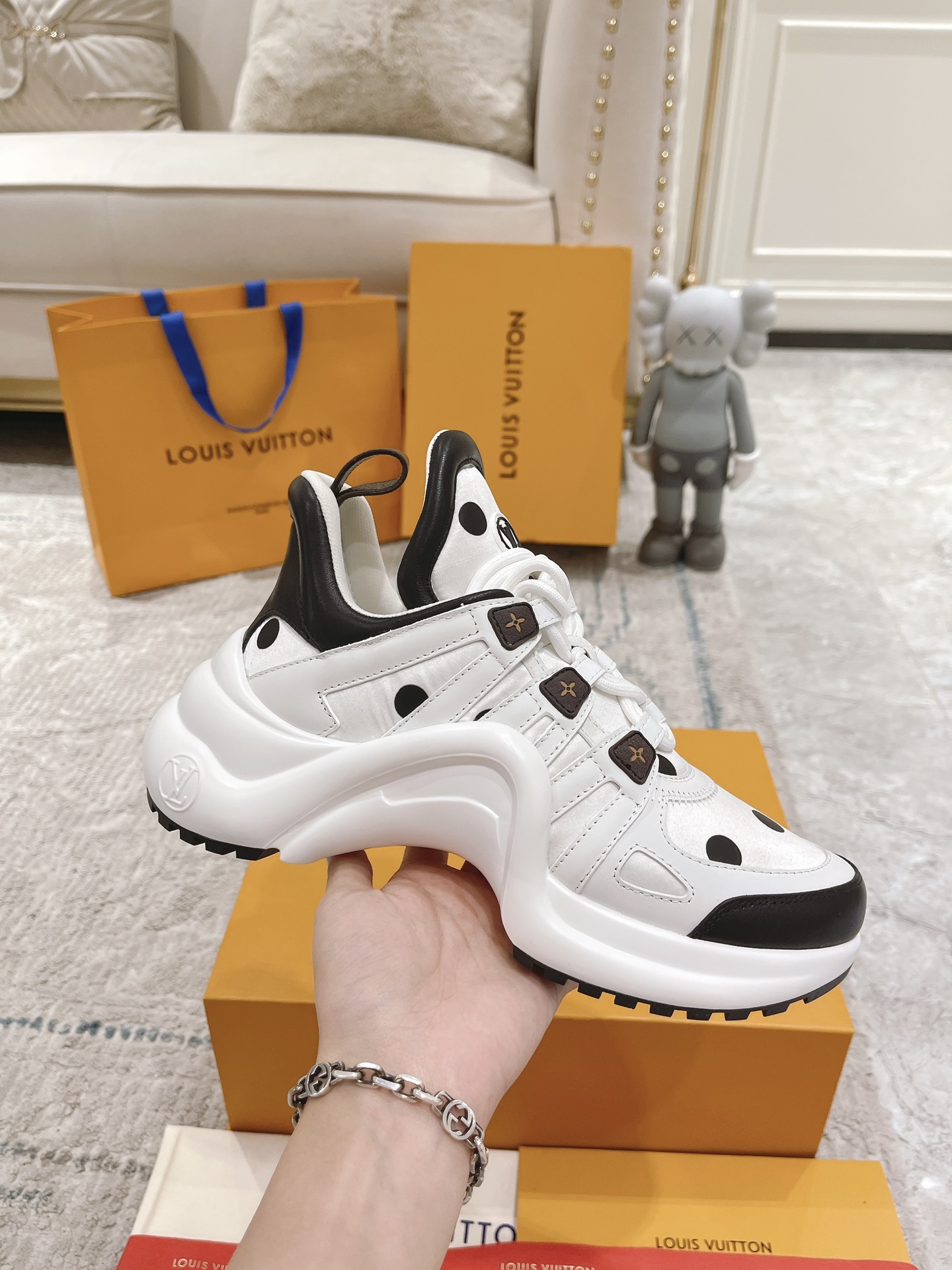 Louis Vuitton Archlight Donkey Brand Louis Vuitton Casual Sports Dad Shoes