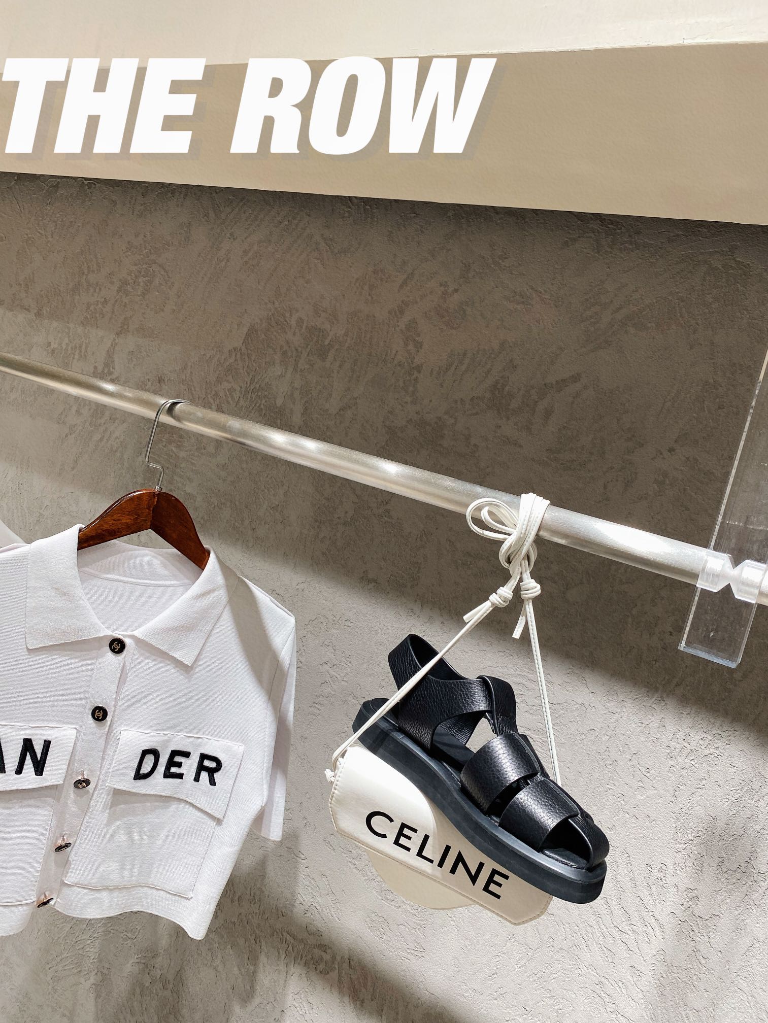 THE ROW Baotou Roman sandals, super soft calfskin thickness of about 40mm