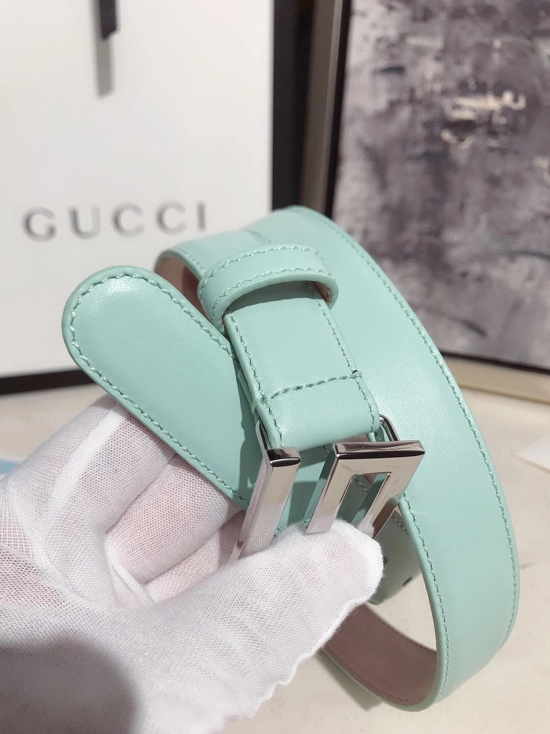 GUCCI D Italy 🇮🇹 imported cowhide