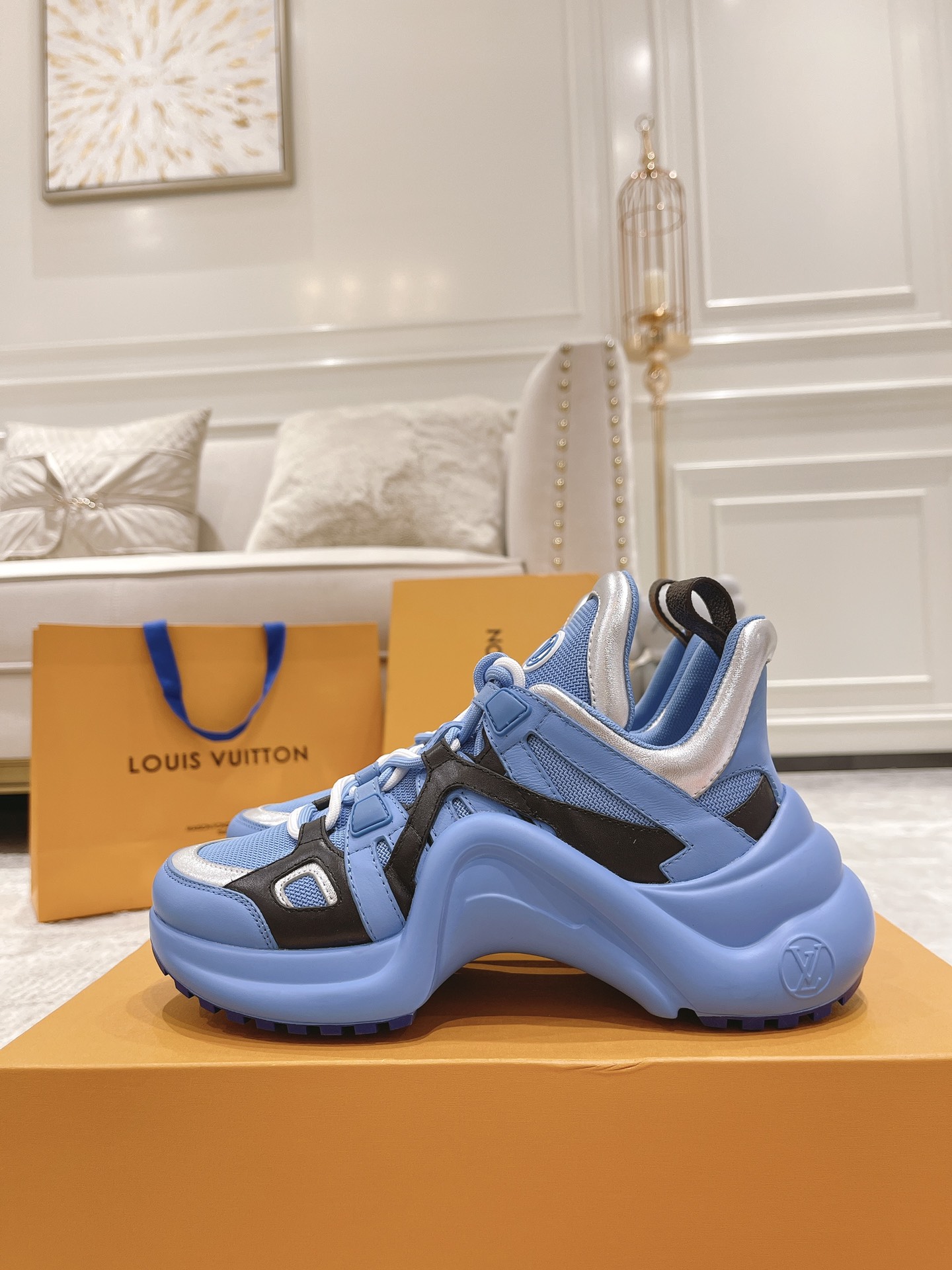 Louis Vuitton Archlight Donkey Brand Louis Vuitton Casual Sports Dad Shoes