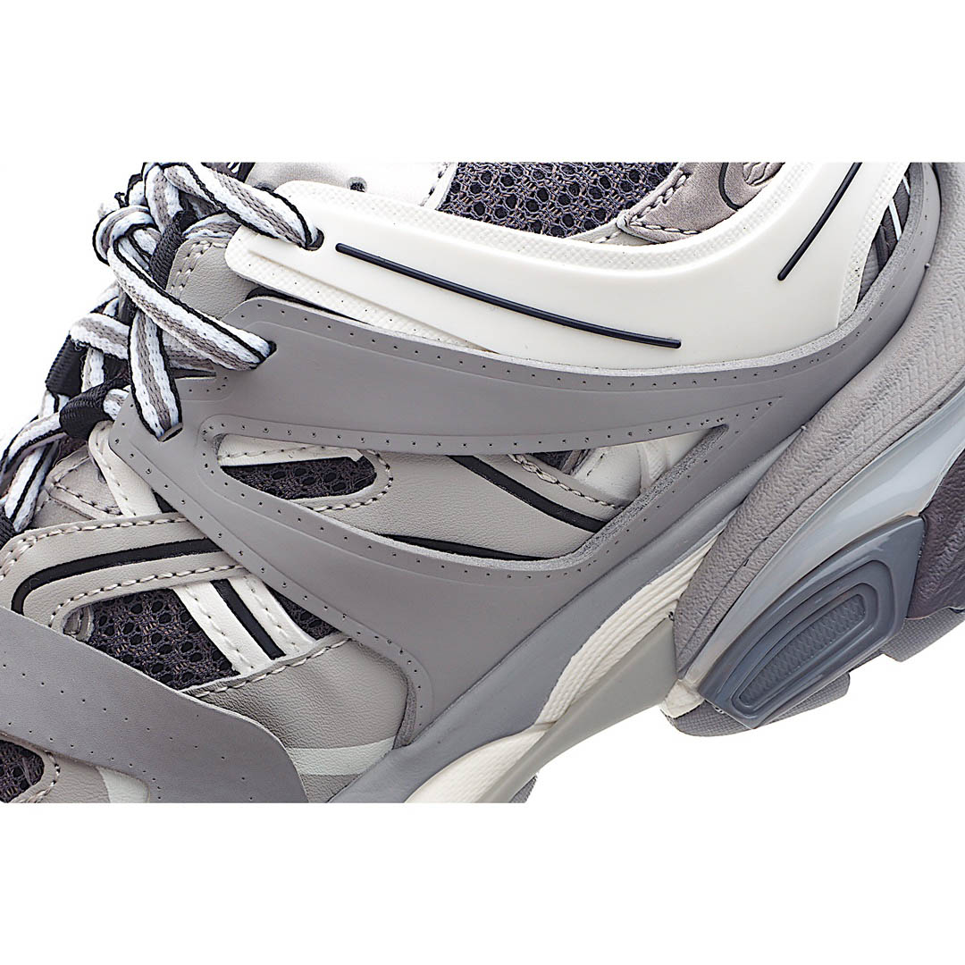 Balenciaga Sneaker Tess s.Gomma MAILLE WHITE/ORANGE