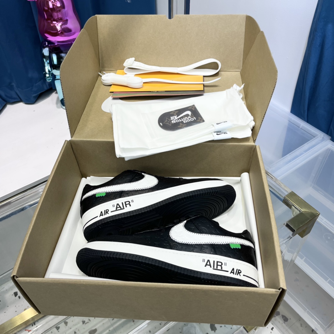 Louis Vuitton x NIKE Air force1 22ss Heavy Joint