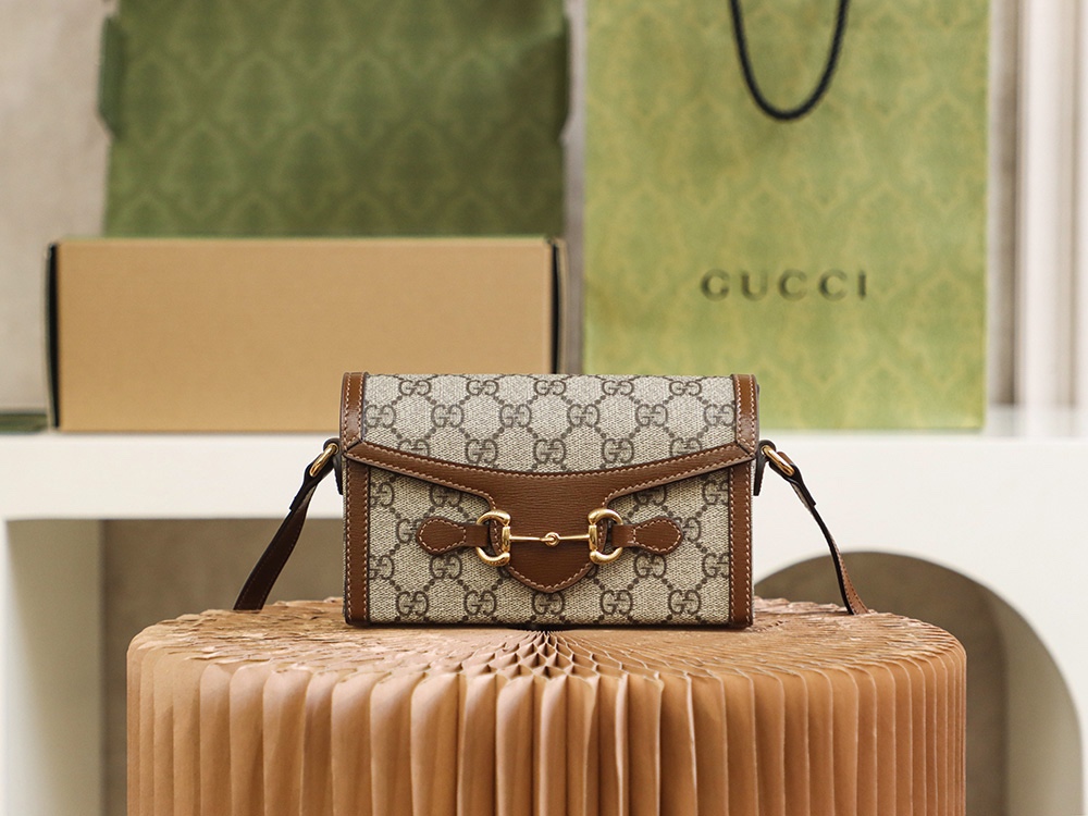 GUCCI 𝟏𝟗𝟓𝟓 𝐌𝐢𝐧𝐢horsebit [full copper version #699296#]