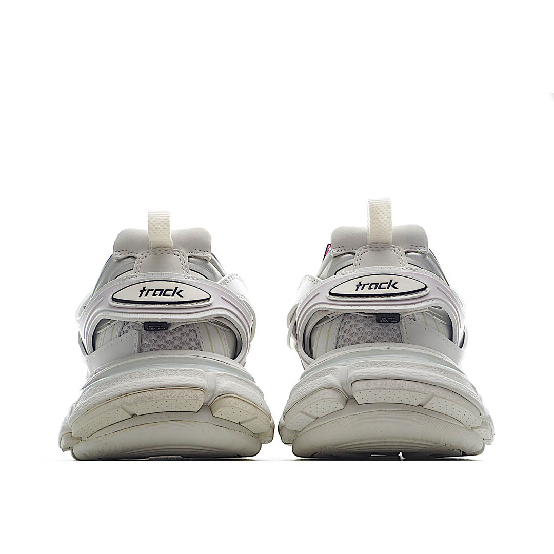 Balenciaga Sneaker Tess s.Gomma MAILLE WHITE/ORANGE