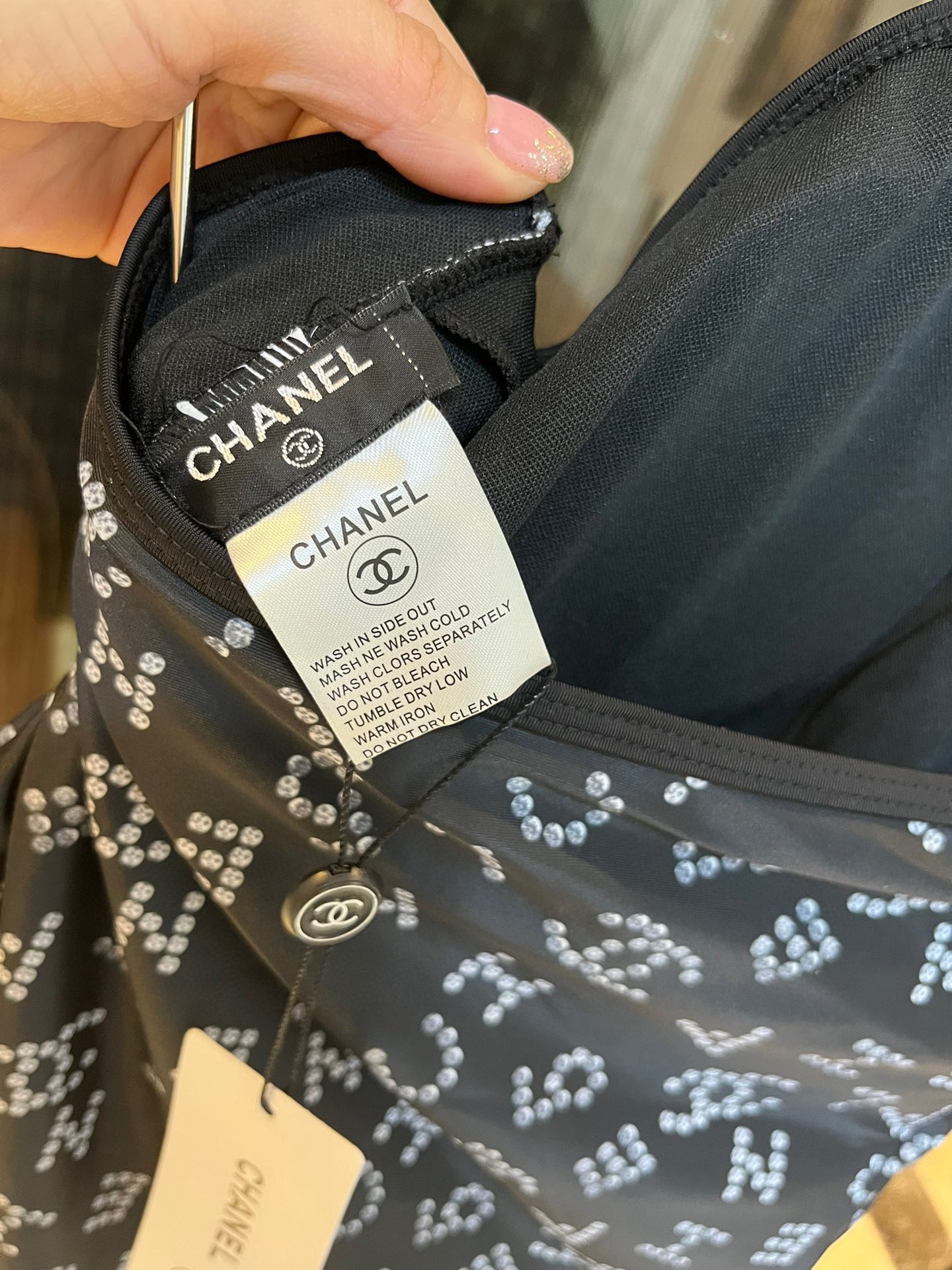 Chanel New one-piece bikini swimming costume