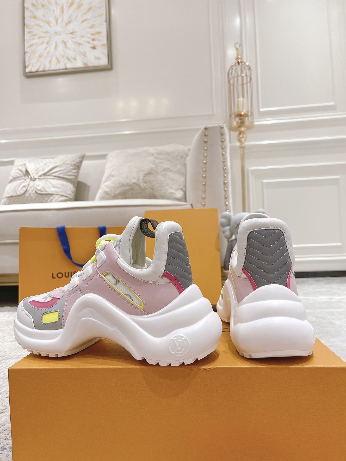 Louis Vuitton Archlight Donkey Brand Louis Vuitton Casual Sports Dad Shoes