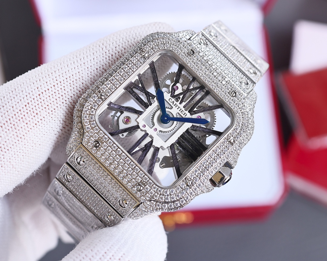 Cartier Santos Skeleton Collection