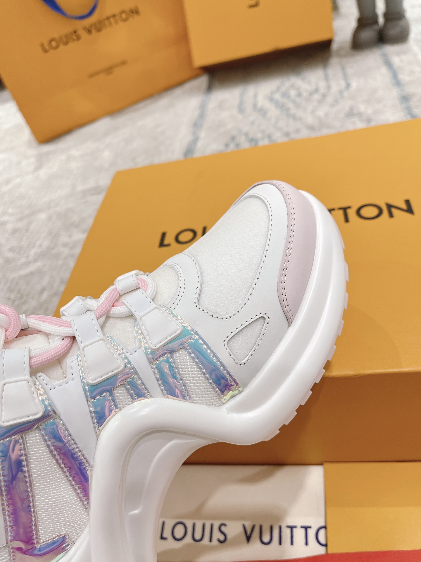 Louis Vuitton Archlight Donkey Brand Louis Vuitton Casual Sports Dad Shoes