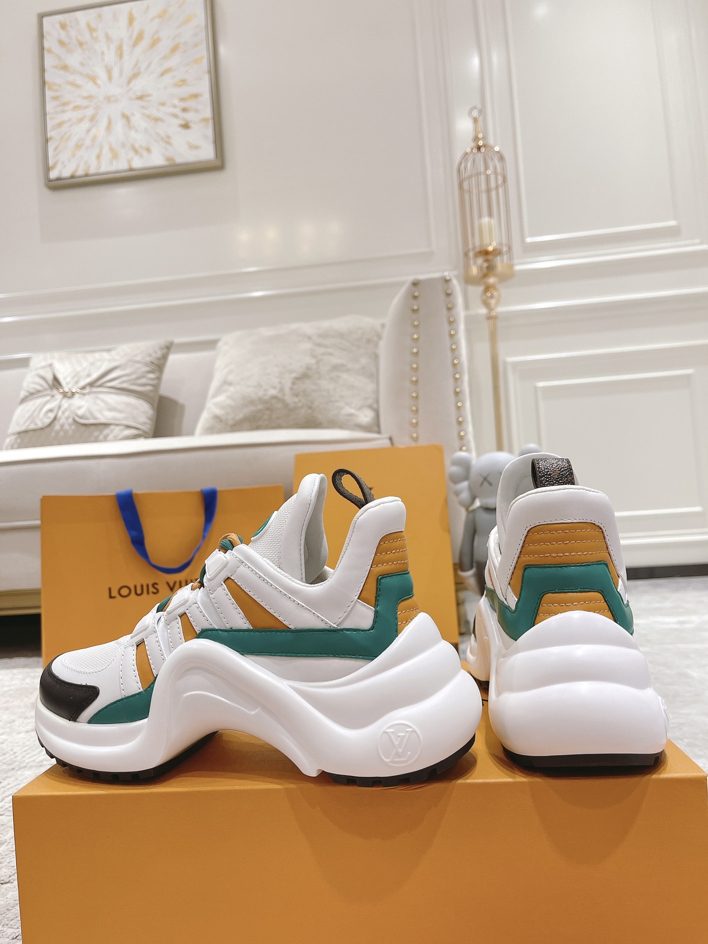 Louis Vuitton Archlight Donkey Brand Louis Vuitton Casual Sports Dad Shoes