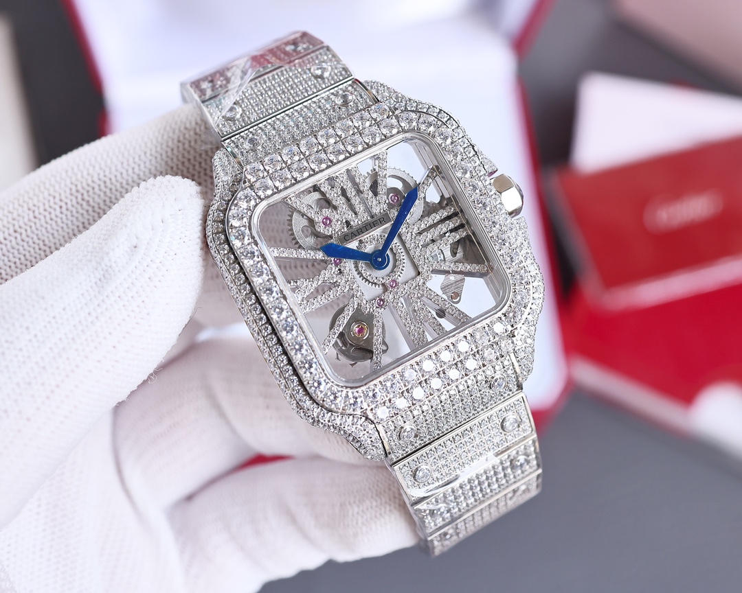 Cartier Santos Skeleton Collection