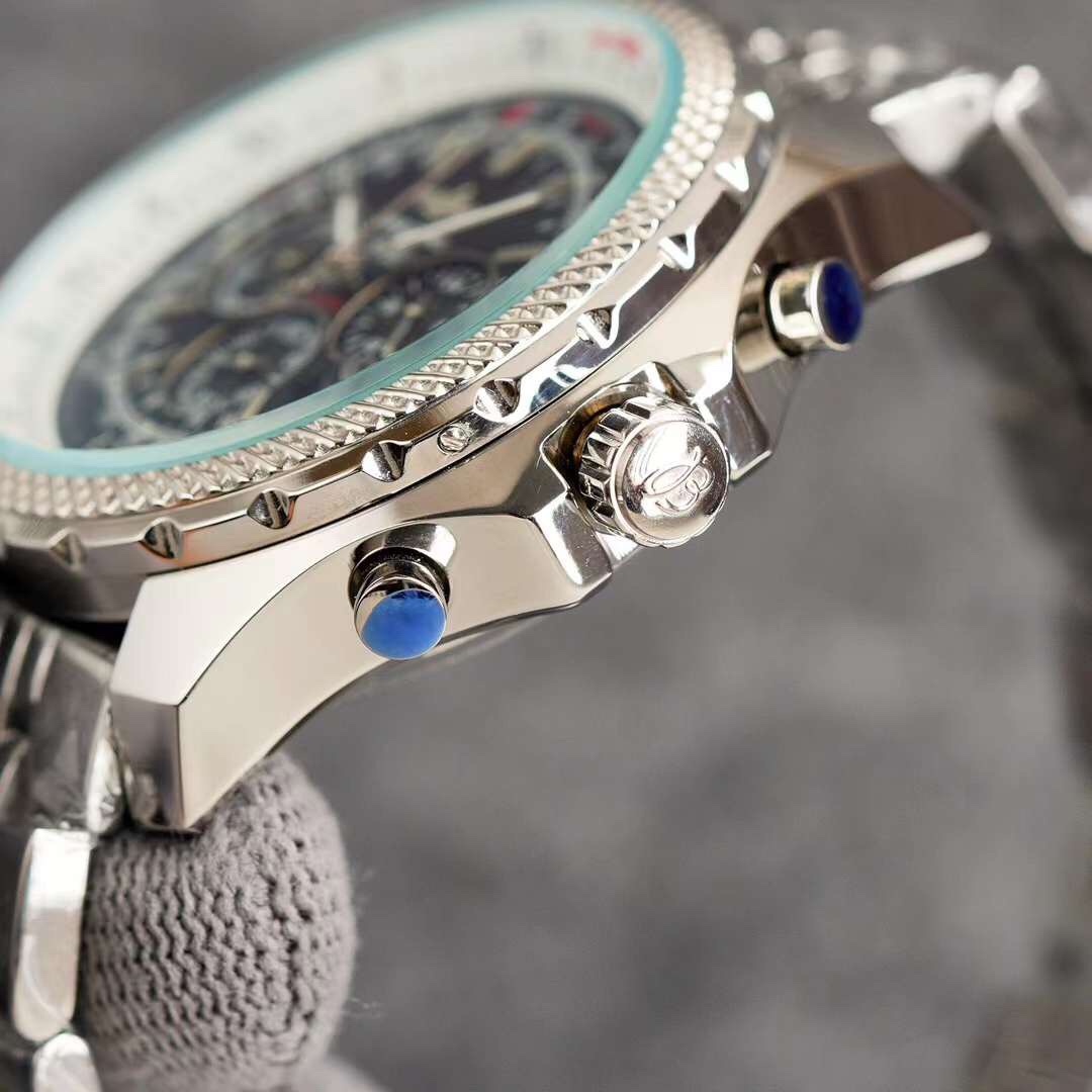 Breitling - Aviation Timepiece Collection Genuine leather strap Japanese imported multifunctional quartz movement