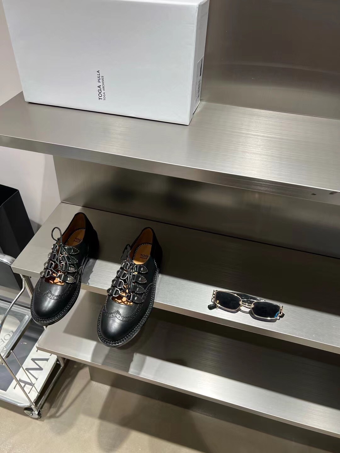 𝐓𝐨𝐠𝐚 𝐏𝐮𝐥𝐥𝐚 ｜𝟐𝟎𝟐𝟐/𝐒𝐒 𝐧𝐞𝐰 Exclusive new toga 2022/aw cutout Mary Jane