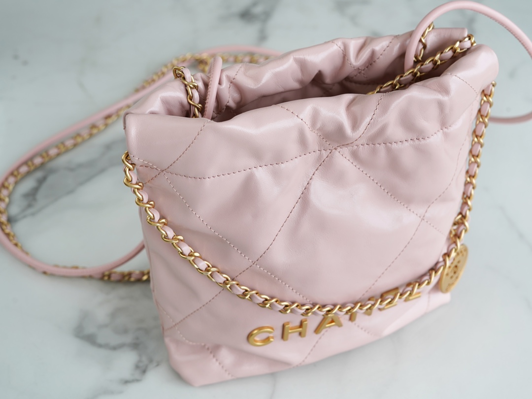 𝗖𝗛𝗔𝗡𝗘𝗟✦  23S 22Mini bag pink