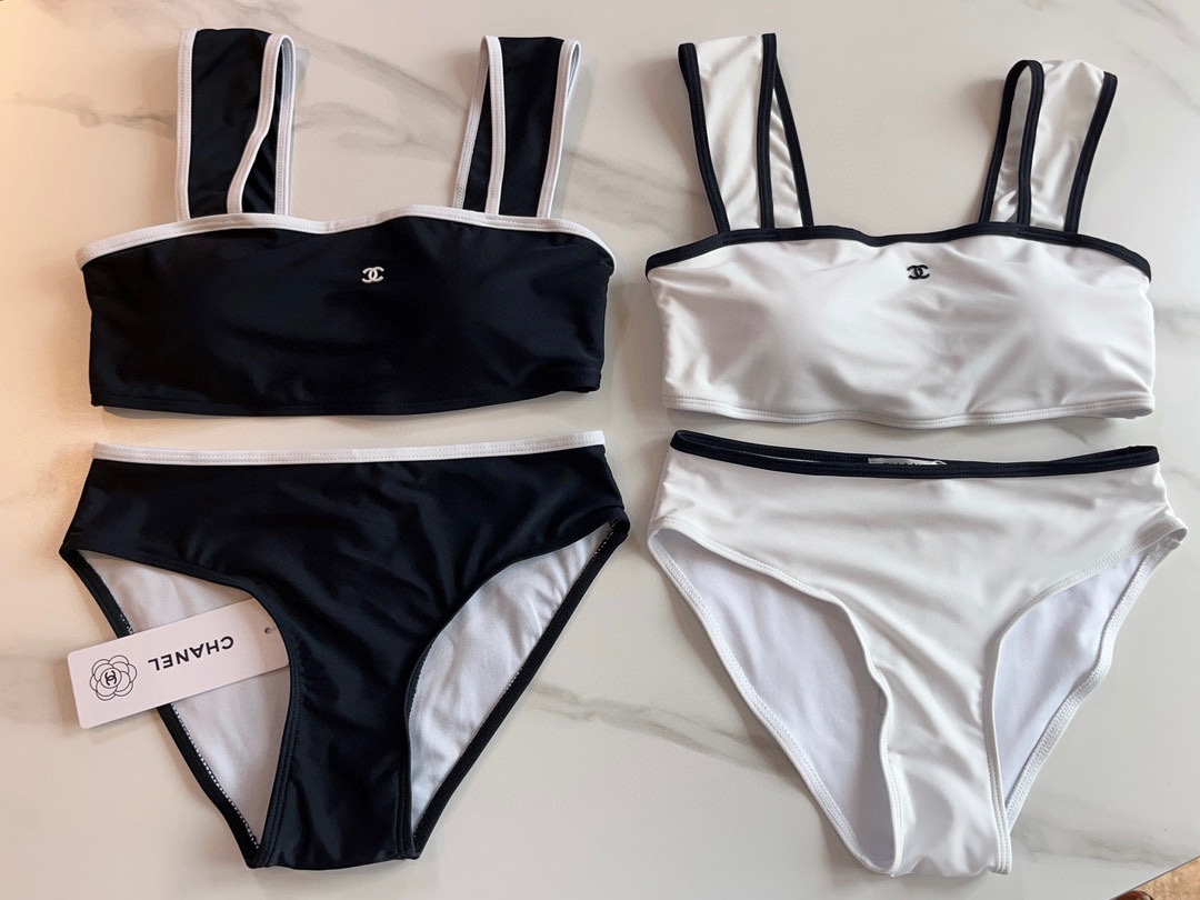 CHANEL New beach separates bikini swimming costume