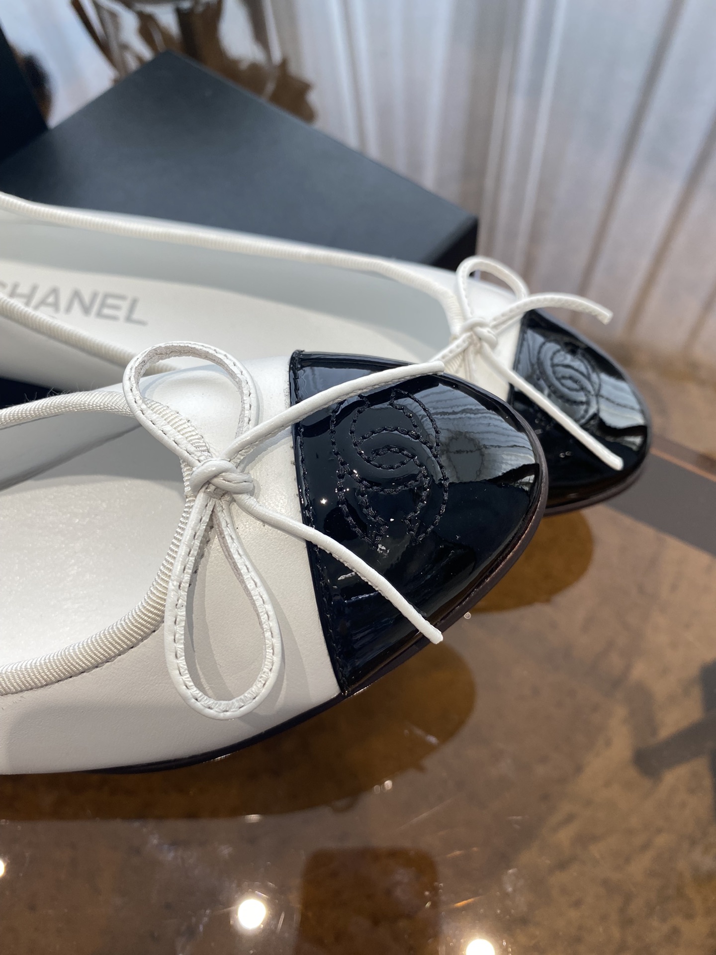 CHANEL ballet shoes Imported custom leather Italy imported leather outsole