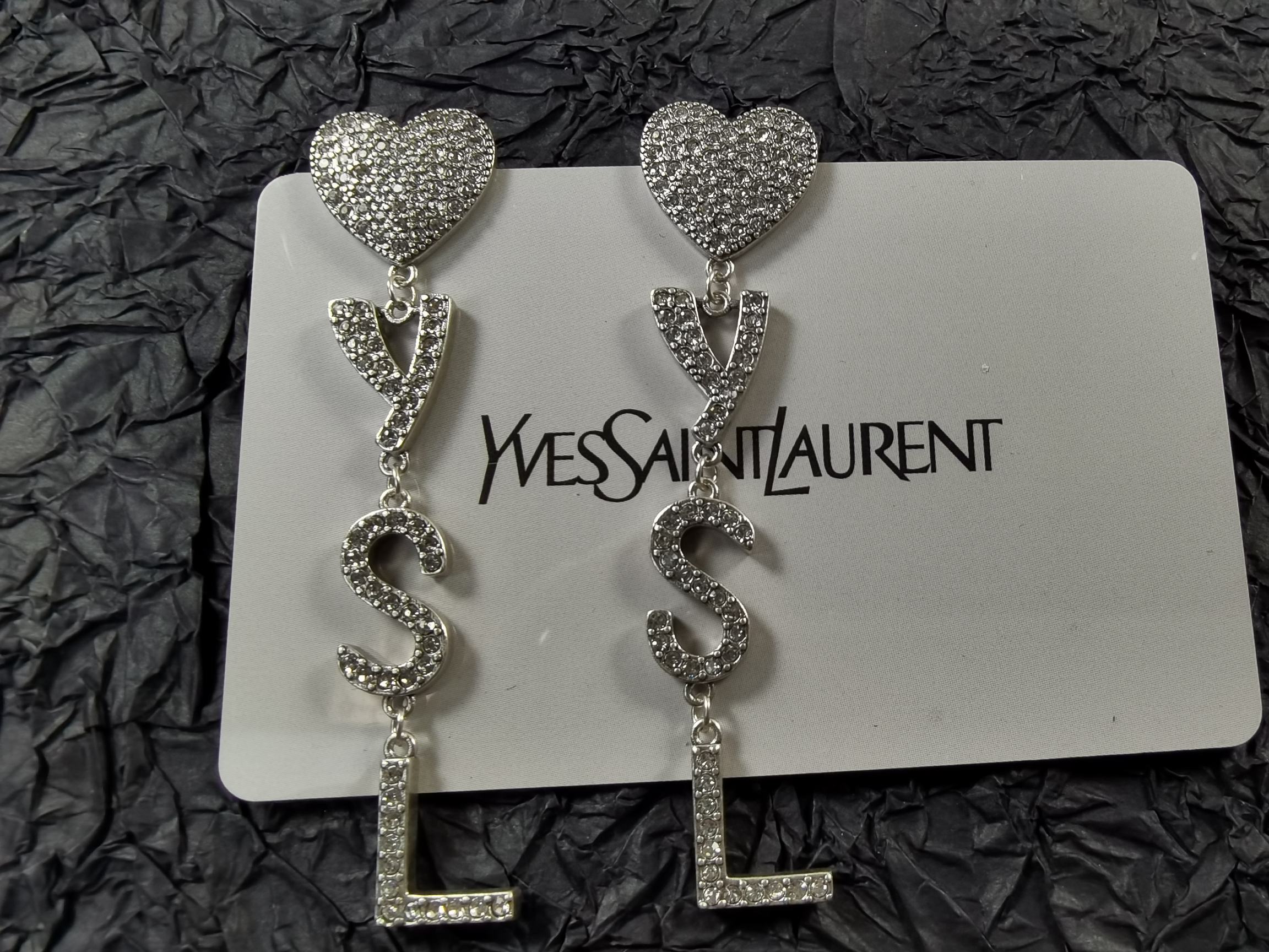 Saint Laurent YSL earrings studs