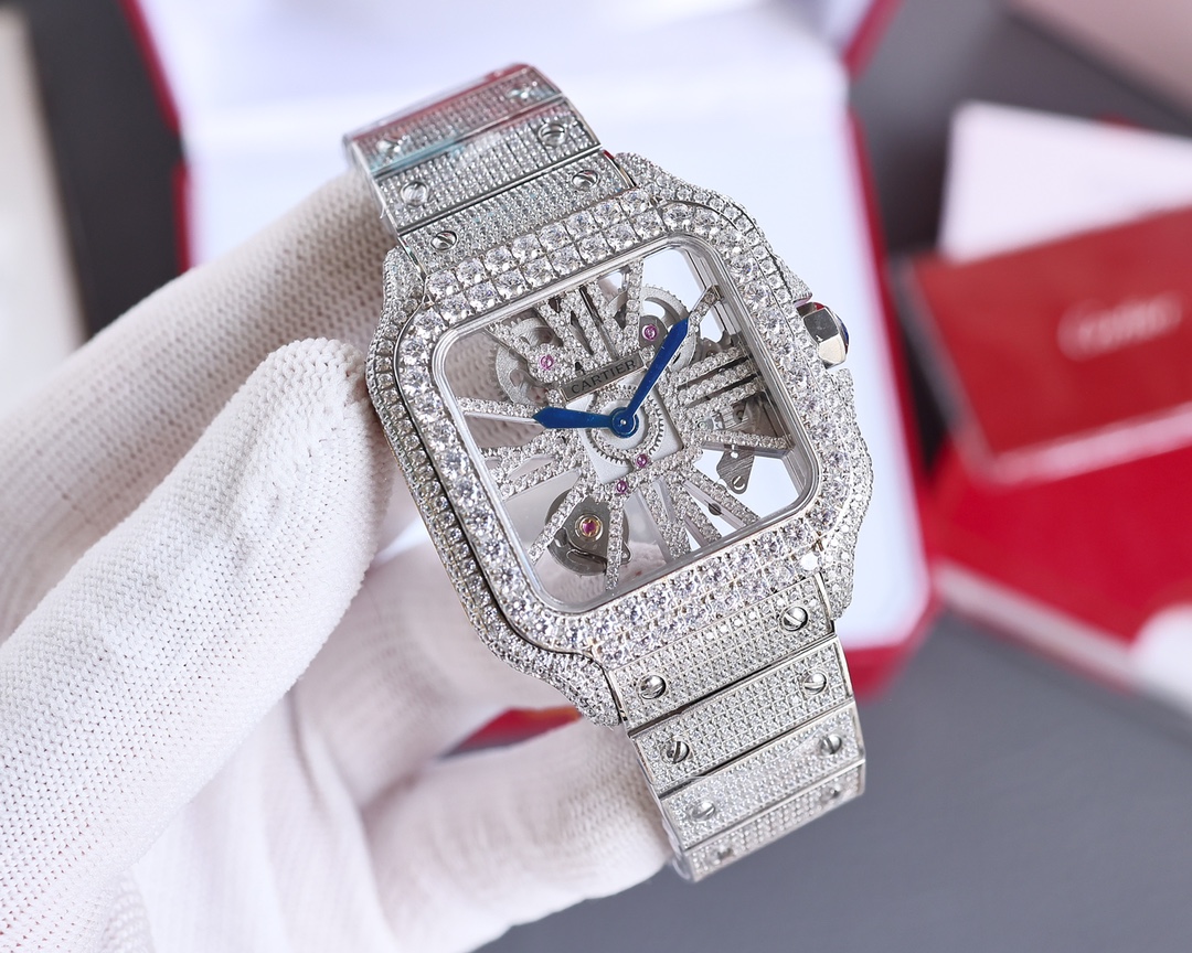 Cartier Santos Skeleton Collection