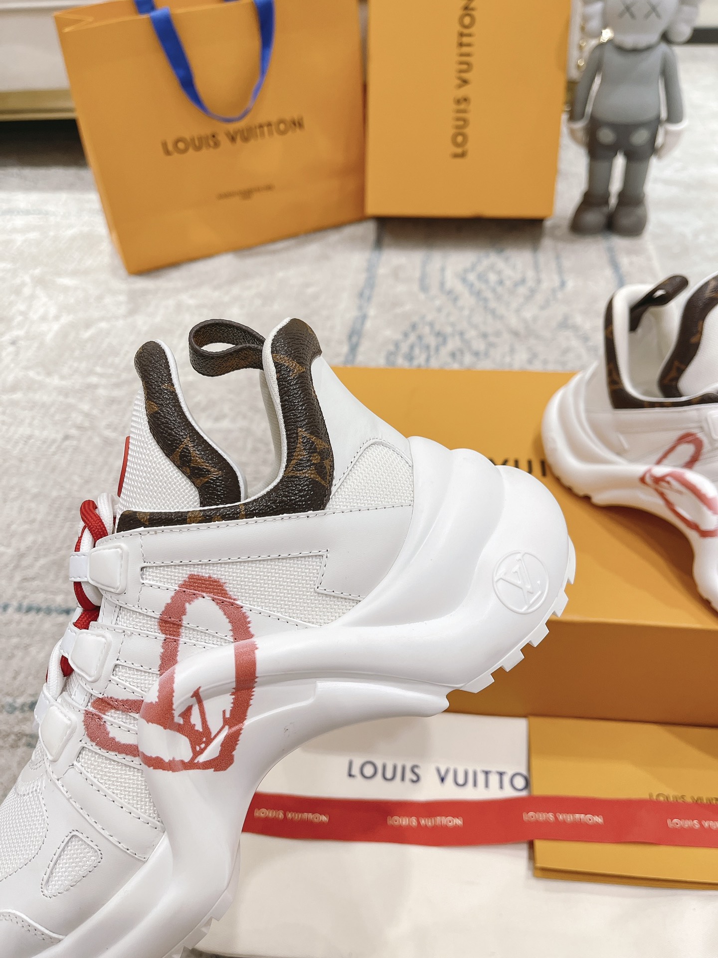 Louis Vuitton Archlight Donkey Brand Louis Vuitton Casual Sports Dad Shoes