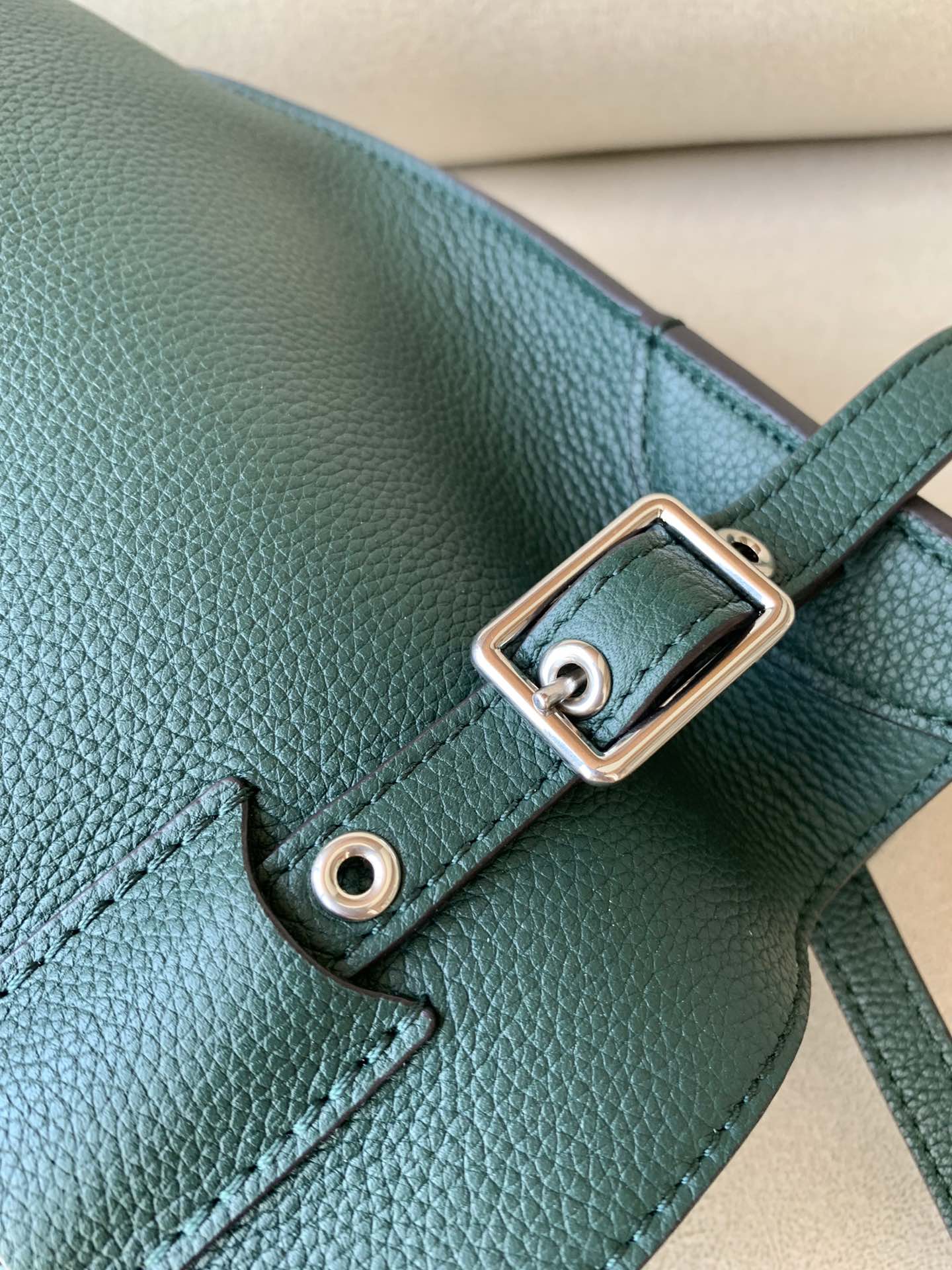 𝐂𝐞𝐥𝐢𝐧𝐞 Bigbag bucket nano  calfskin