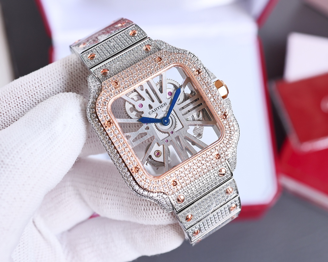 Cartier Santos Skeleton Collection