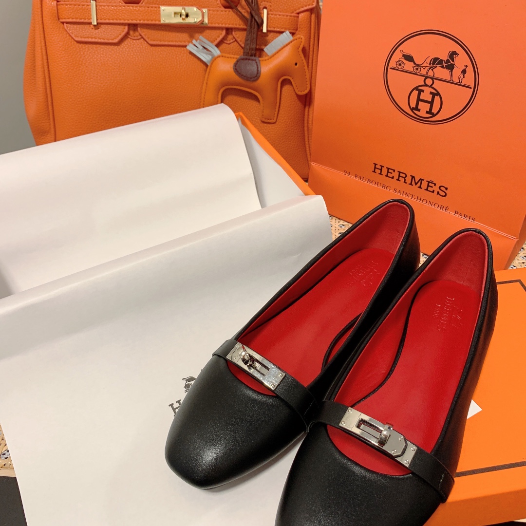 Hermes H shoes