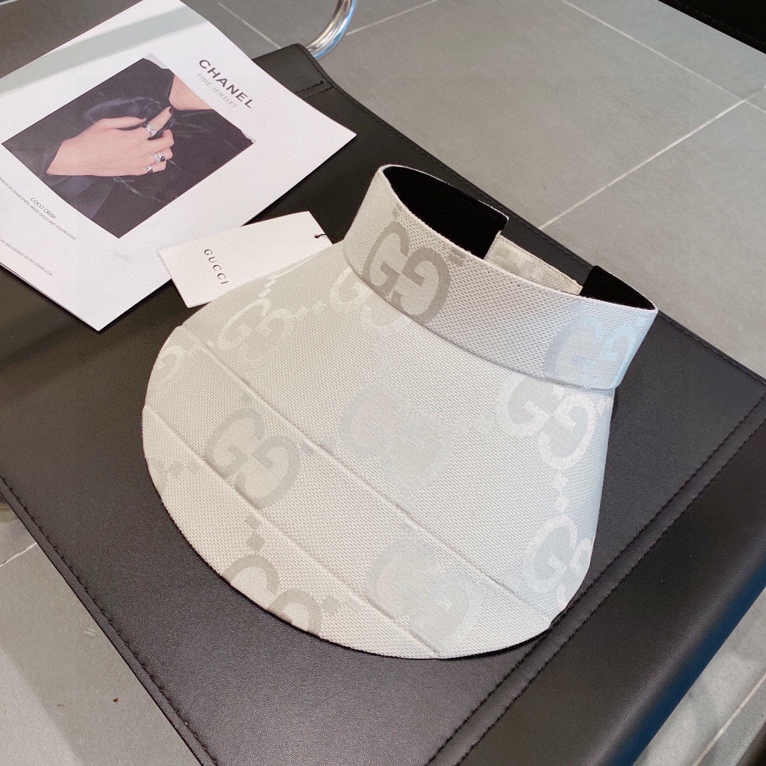 GUCCI foldable empty top visor