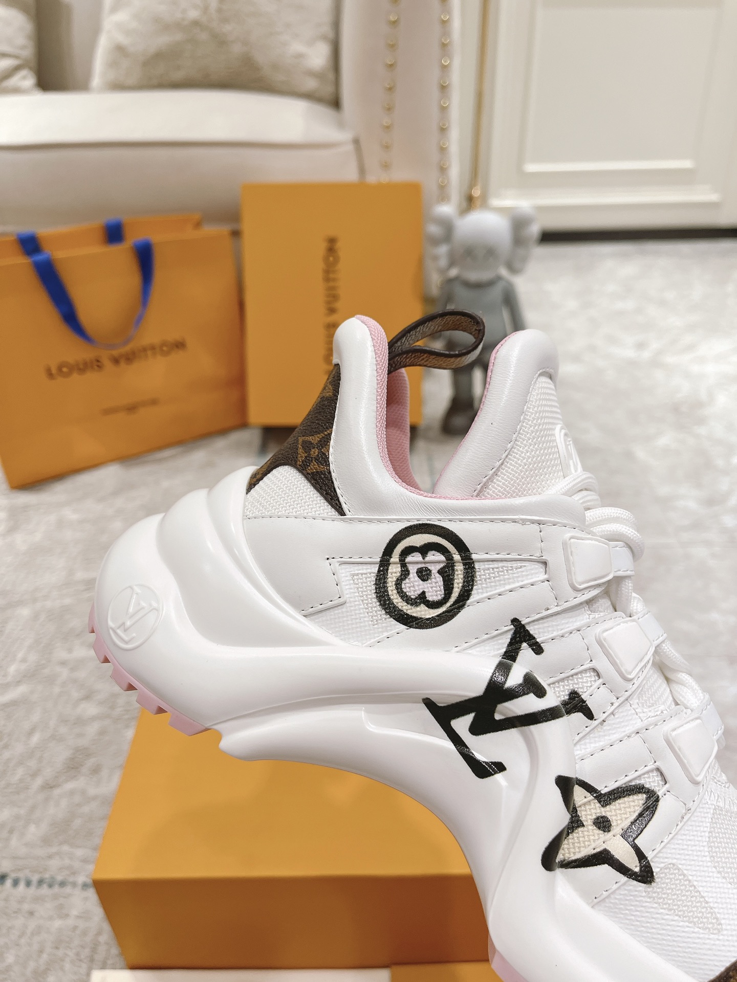 Louis Vuitton Archlight Donkey Brand Louis Vuitton Casual Sports Dad Shoes