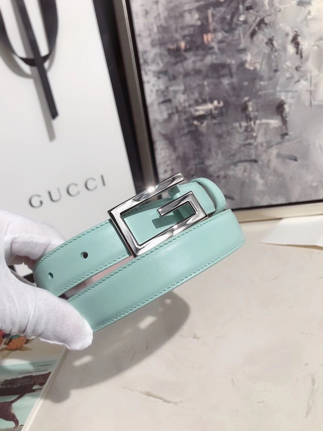 GUCCI D Italy 🇮🇹 imported cowhide