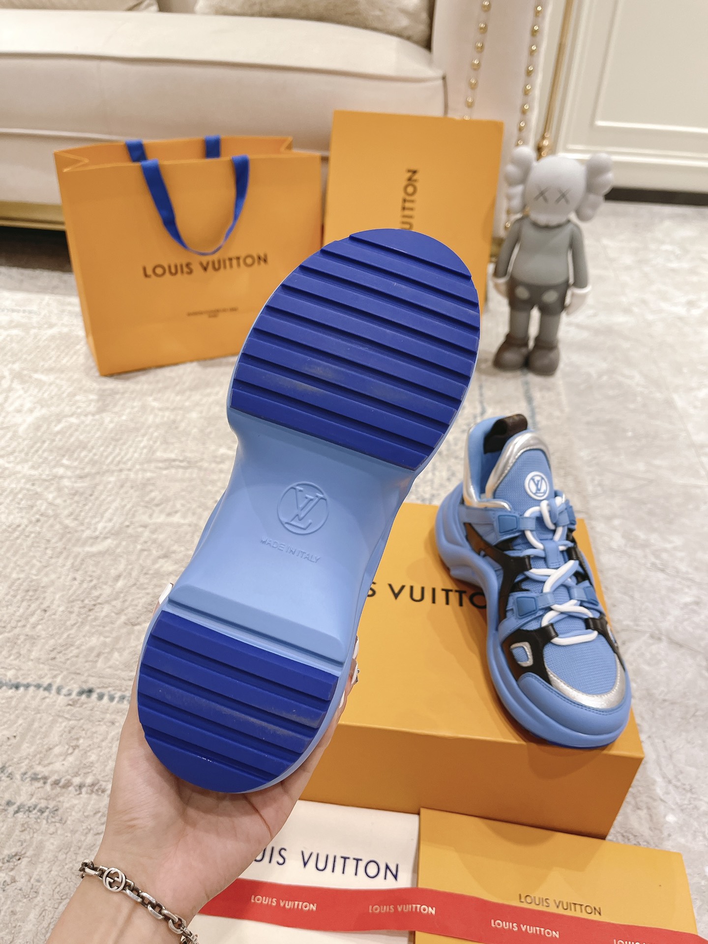 Louis Vuitton Archlight Donkey Brand Louis Vuitton Casual Sports Dad Shoes