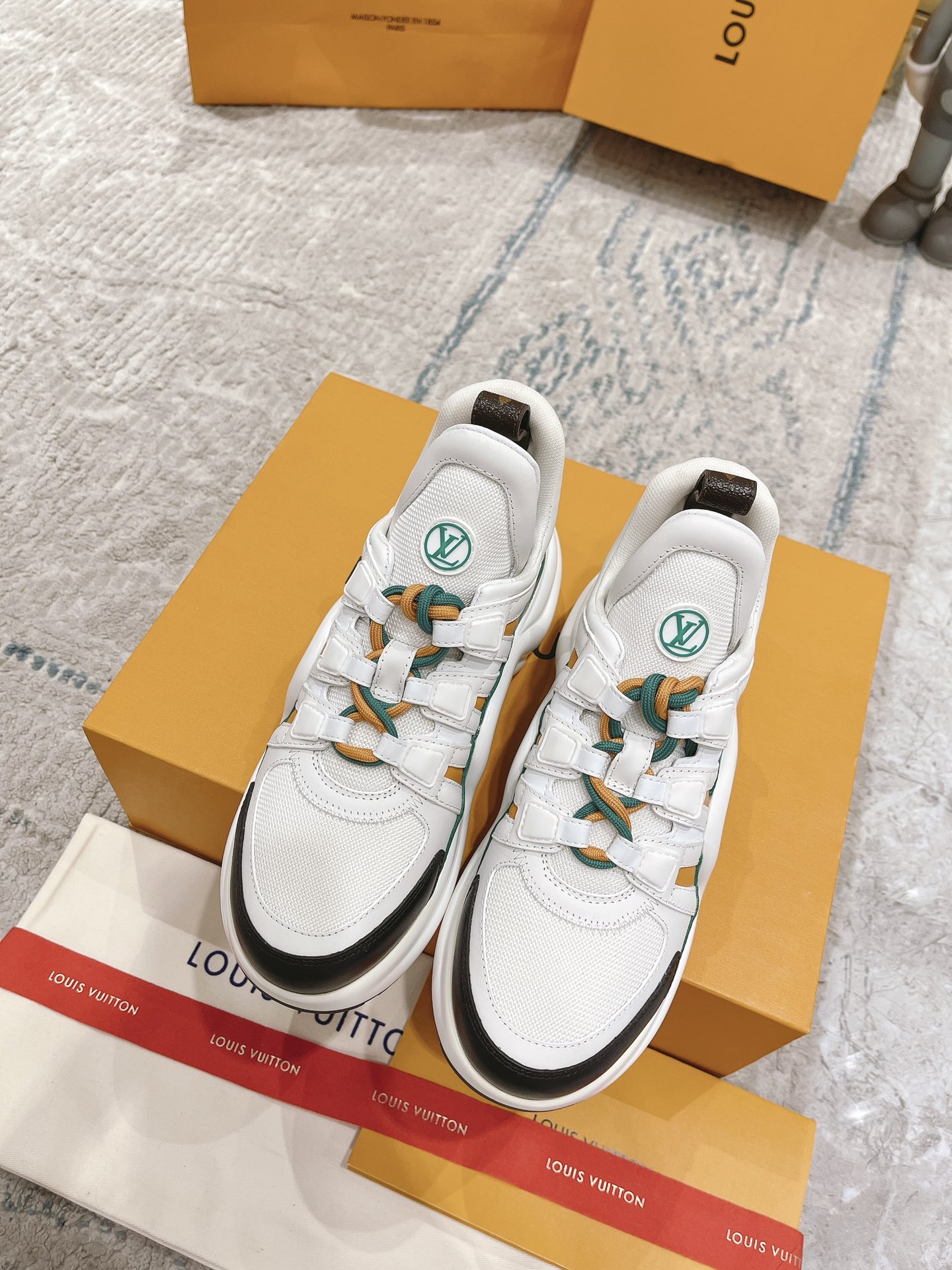 Louis Vuitton Archlight Donkey Brand Louis Vuitton Casual Sports Dad Shoes